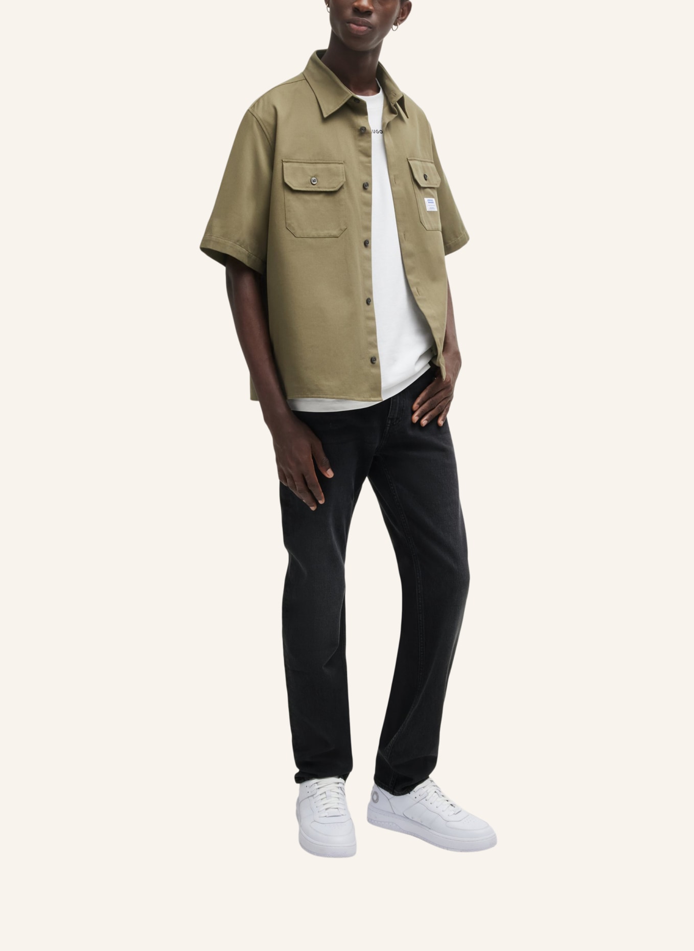 HUGO Jeans ASH Slim Fit, Farbe: DUNKELGRAU (Bild 6)