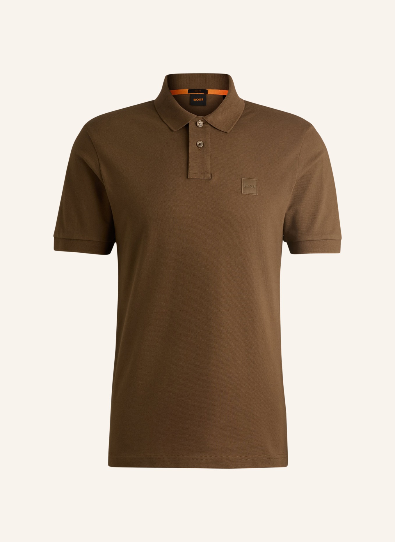 BOSS Poloshirt PASSENGER Slim Fit, Farbe: BRAUN (Bild 1)