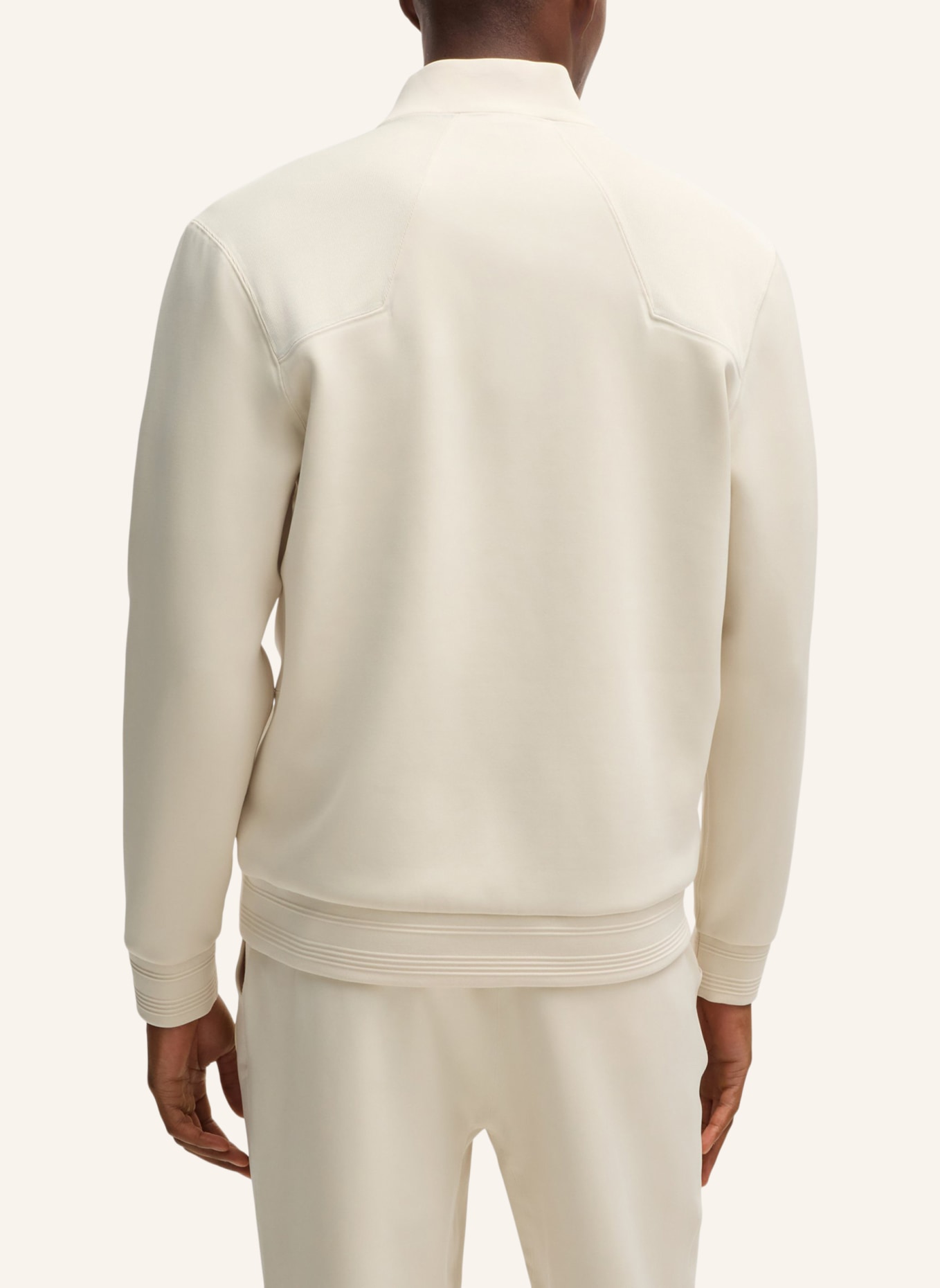 BOSS Sweatshirt SAMOO BB Regular Fit, Farbe: WEISS (Bild 2)