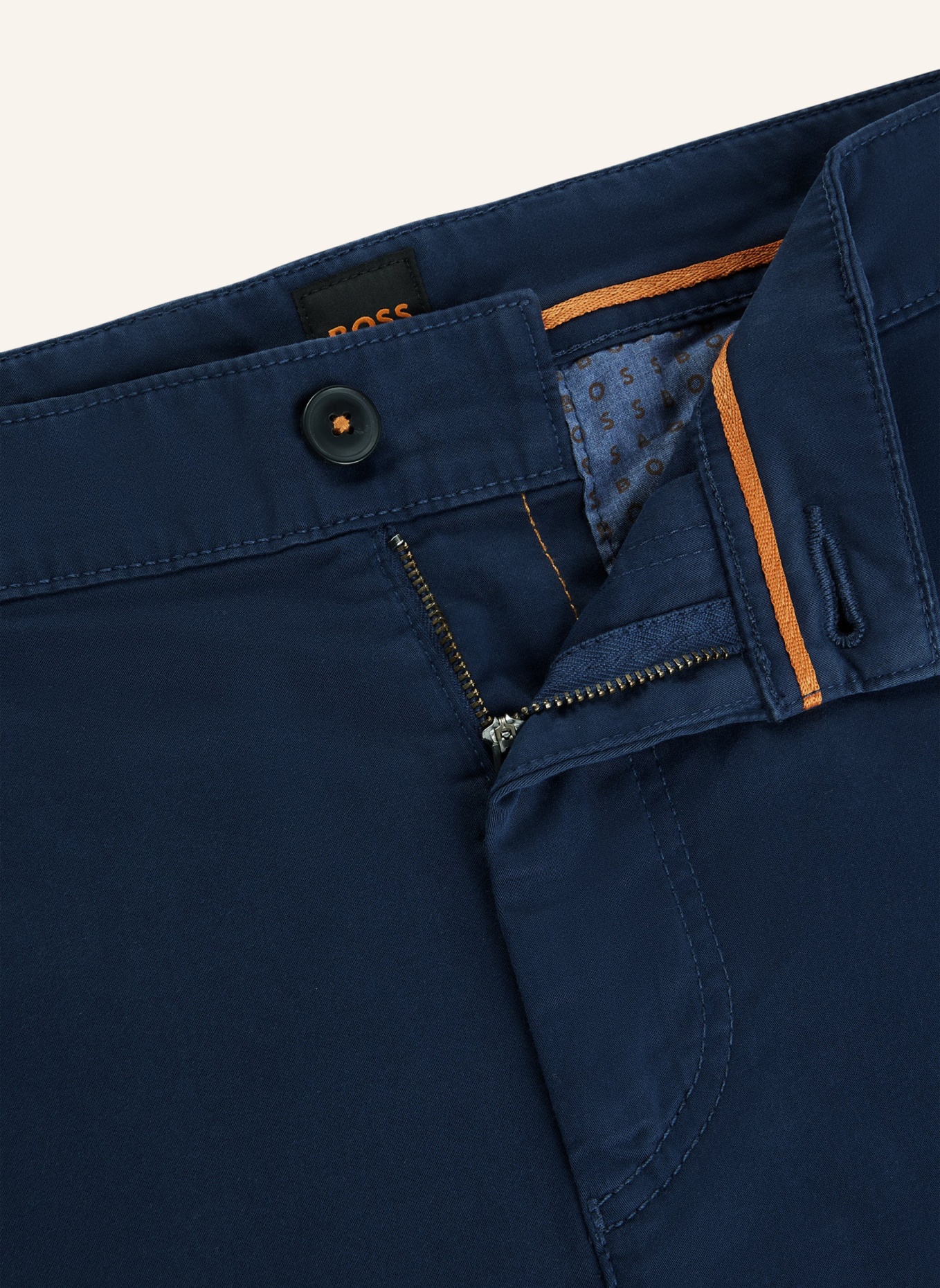 BOSS Casual Hose CHINO_TAPERED, Farbe: BLAU (Bild 2)