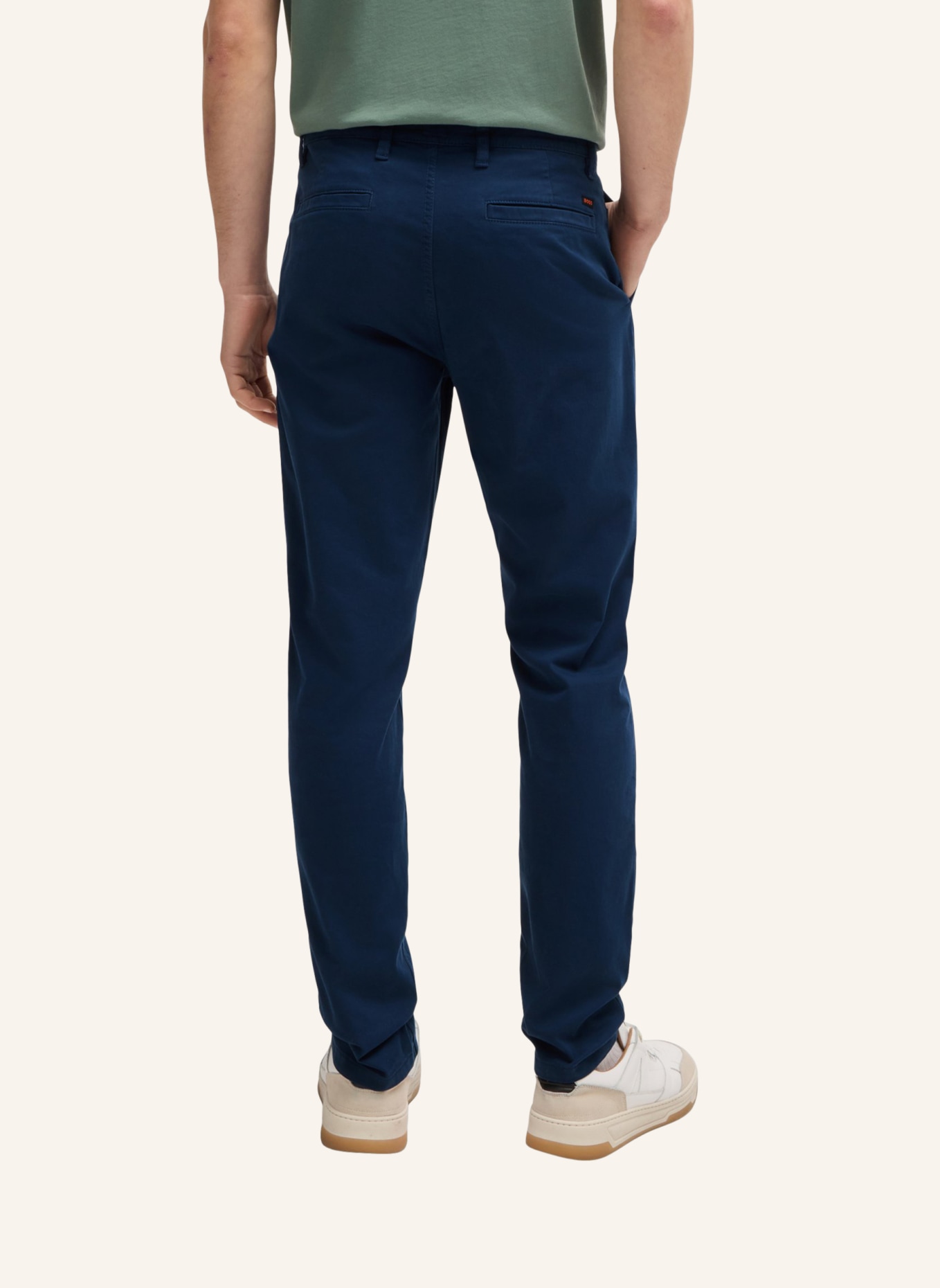 BOSS Casual Hose CHINO_TAPERED, Farbe: BLAU (Bild 3)