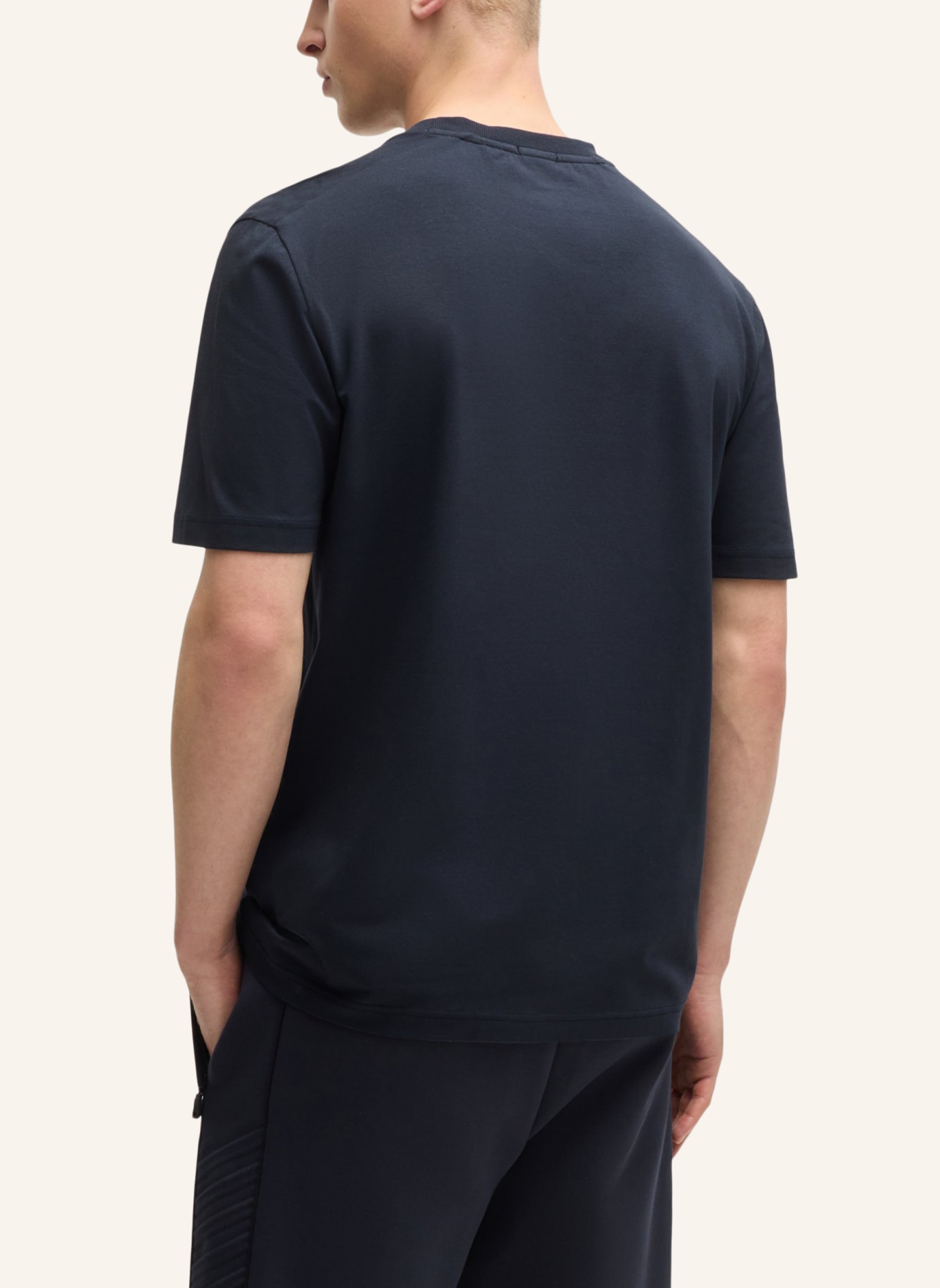 BOSS T-Shirt TEE TAPE Regular Fit, Farbe: DUNKELBLAU (Bild 2)