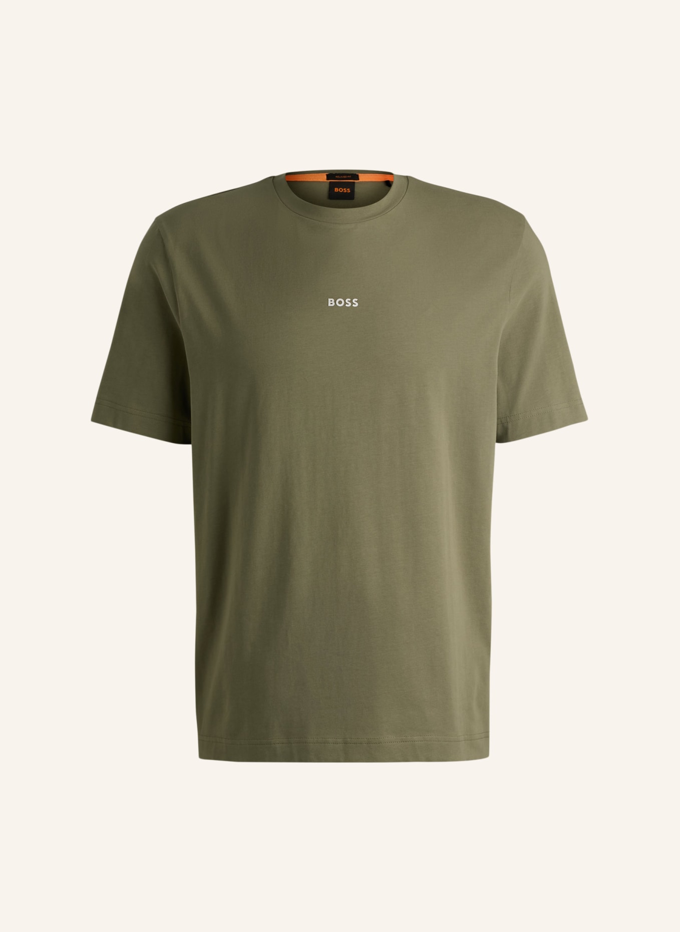 BOSS T-Shirt TCHUP Relaxed Fit, Farbe: GRÜN (Bild 1)