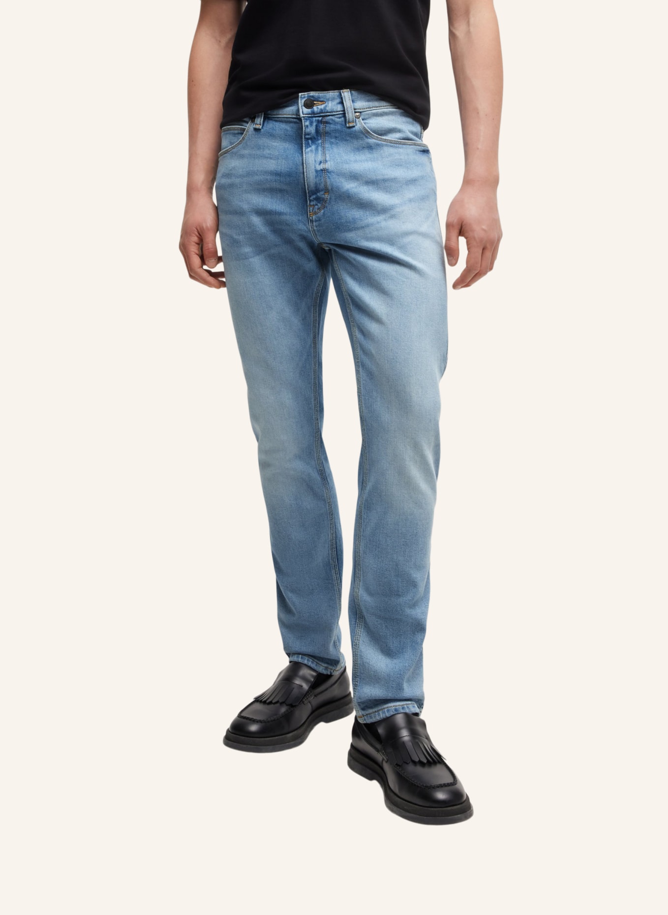 HUGO Jeans HUGO 708 Slim Fit, Farbe: TÜRKIS (Bild 5)