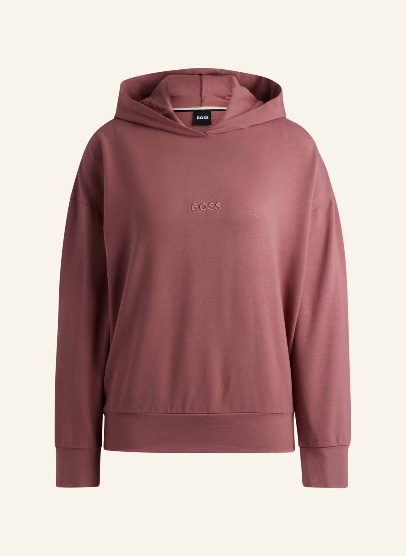 BOSS Loungewear Oberteil SELECT HOODIE Regular Fit, Farbe: HELLROT (Bild 1)