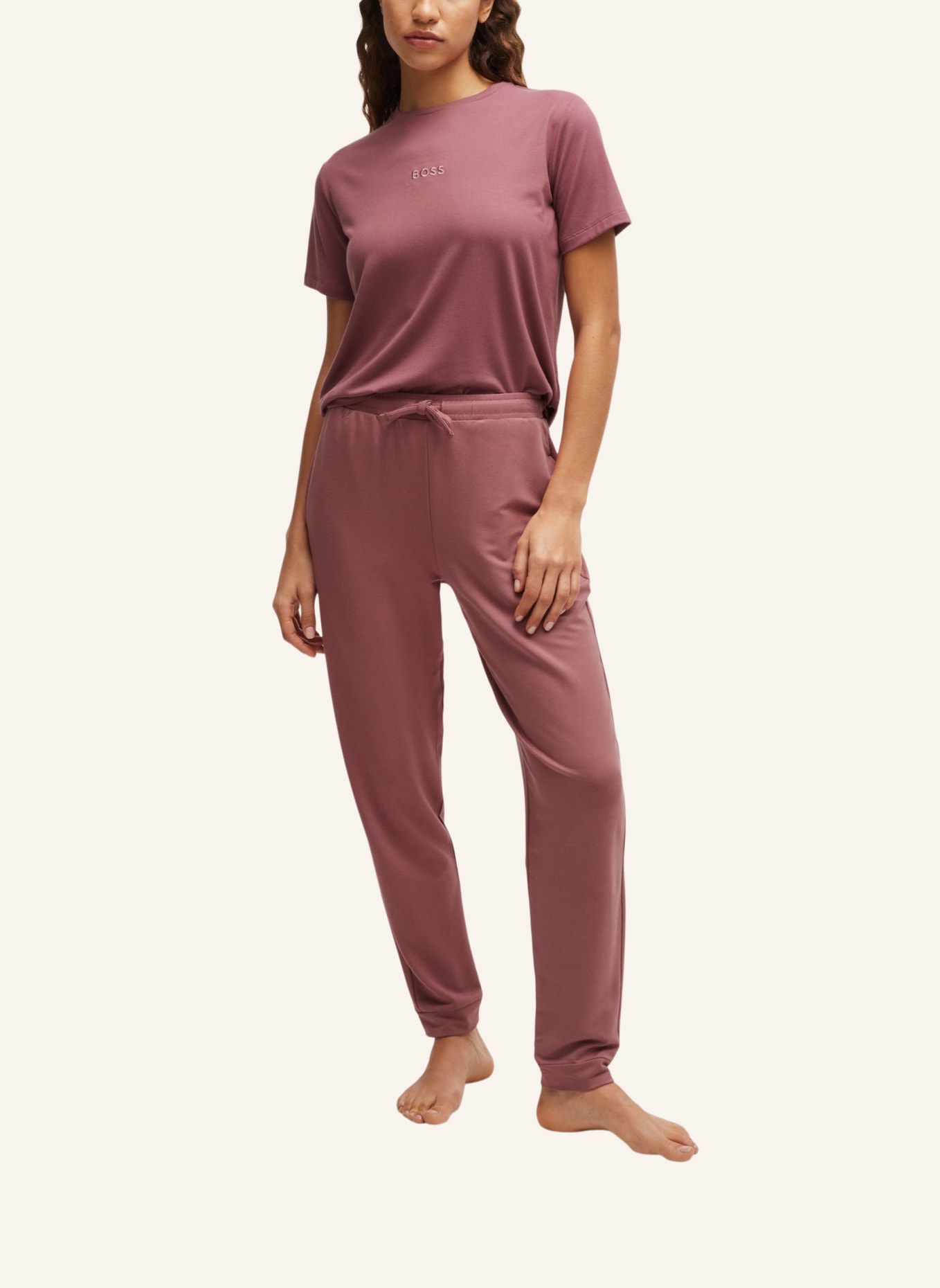 BOSS Loungewear Unterteil SELECT PANTS, Farbe: HELLROT (Bild 5)