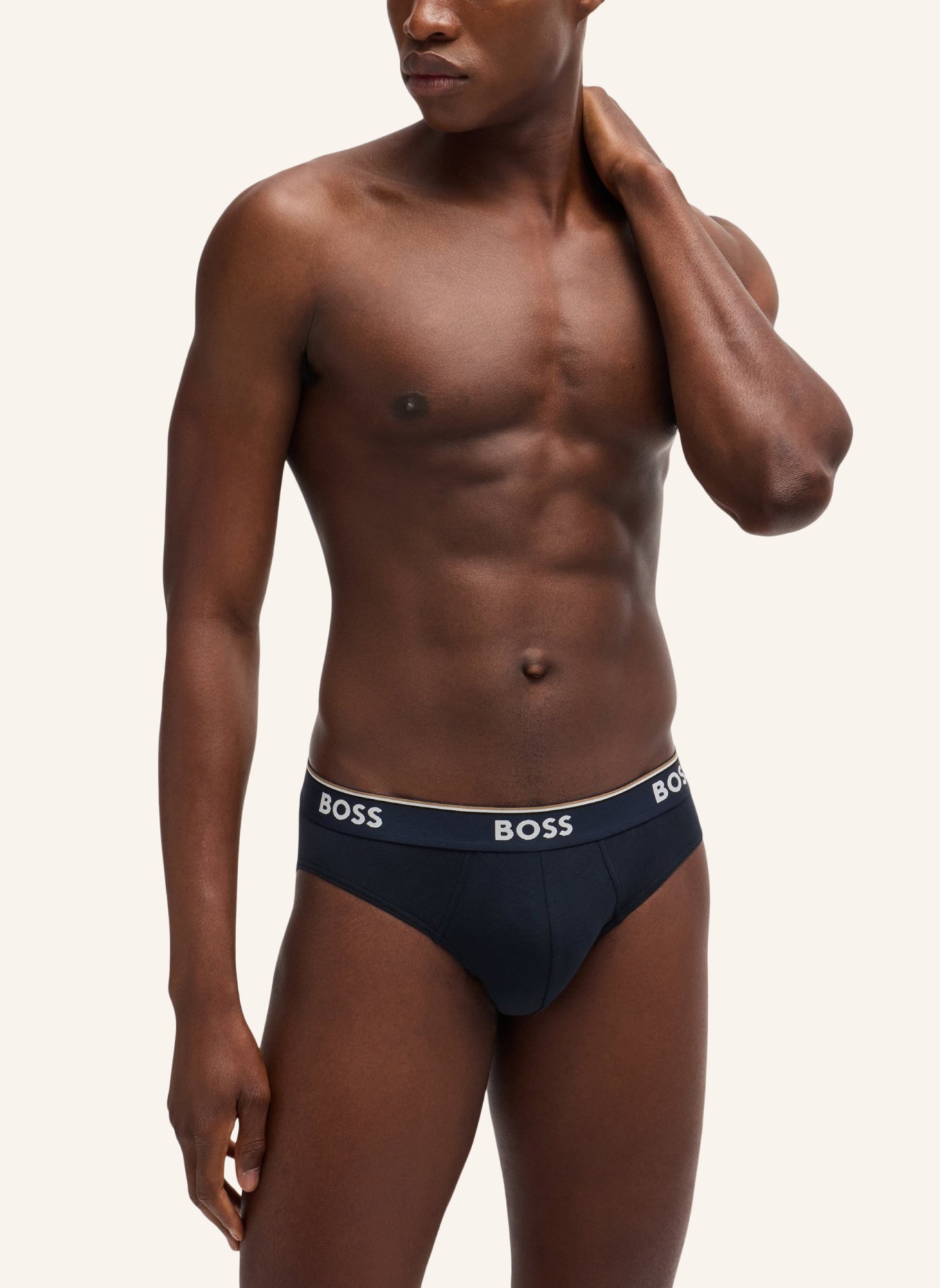 BOSS Slip BRIEF 3P POWER, Farbe: WEISS (Bild 5)