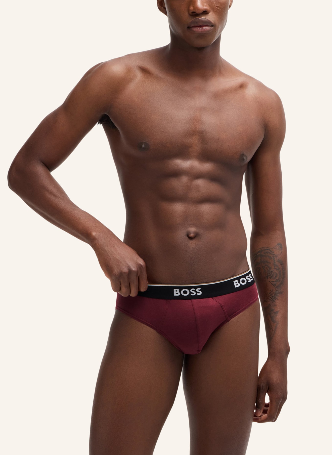 BOSS Slip BRIEF 3P POWER, Farbe: WEISS (Bild 6)