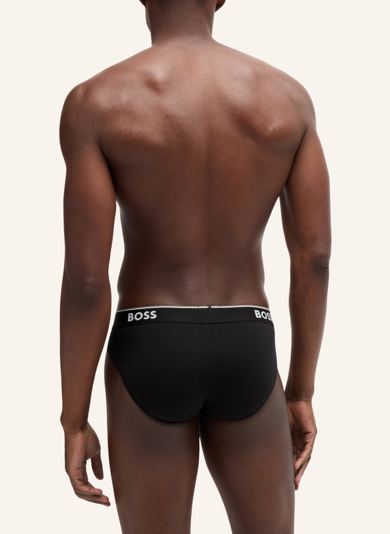 BOSS Slip BRIEF 3P POWER, Farbe: WEISS (Bild 2)