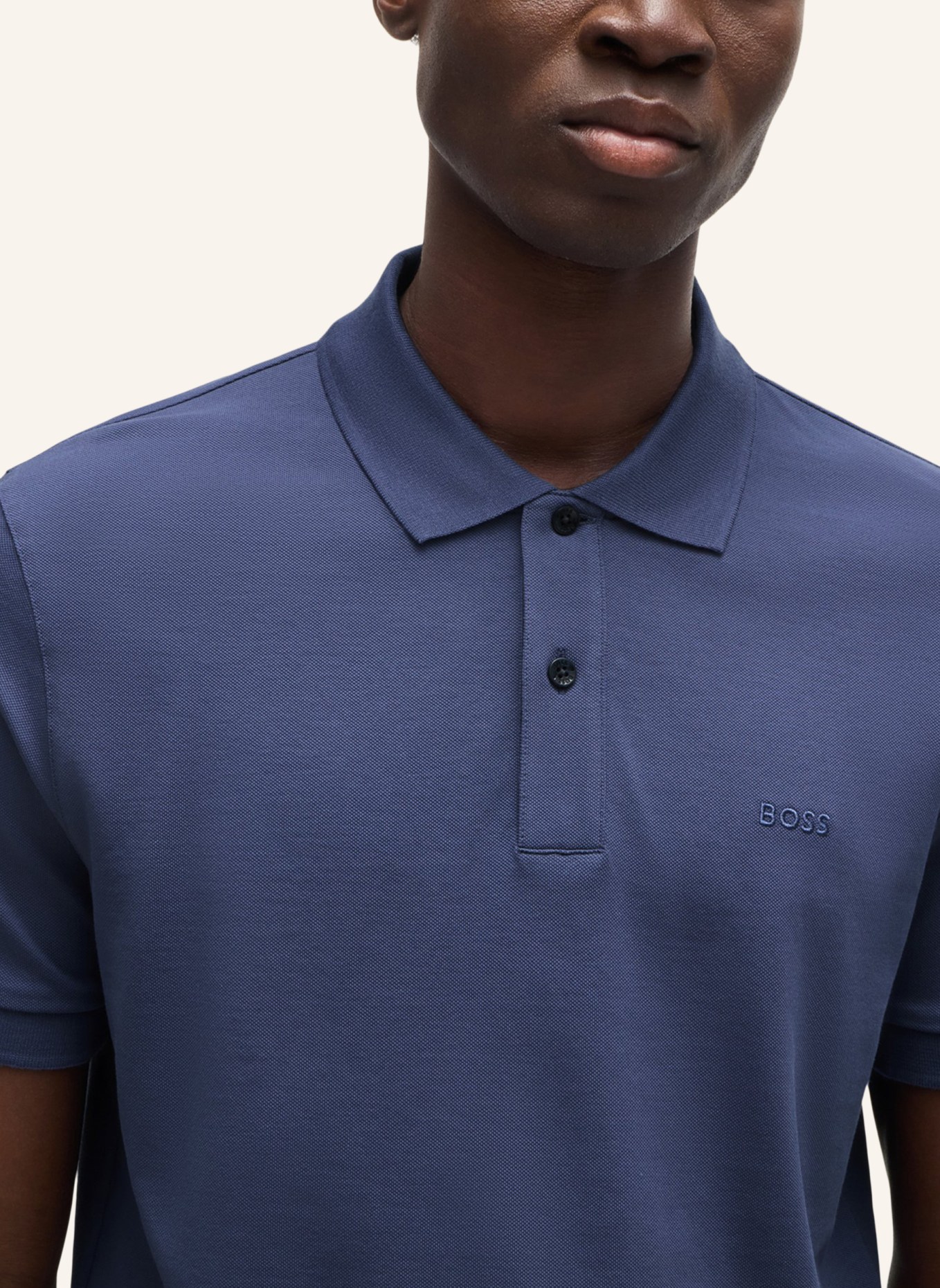 BOSS Poloshirt PALLAS Regular Fit, Farbe: DUNKELBLAU (Bild 3)