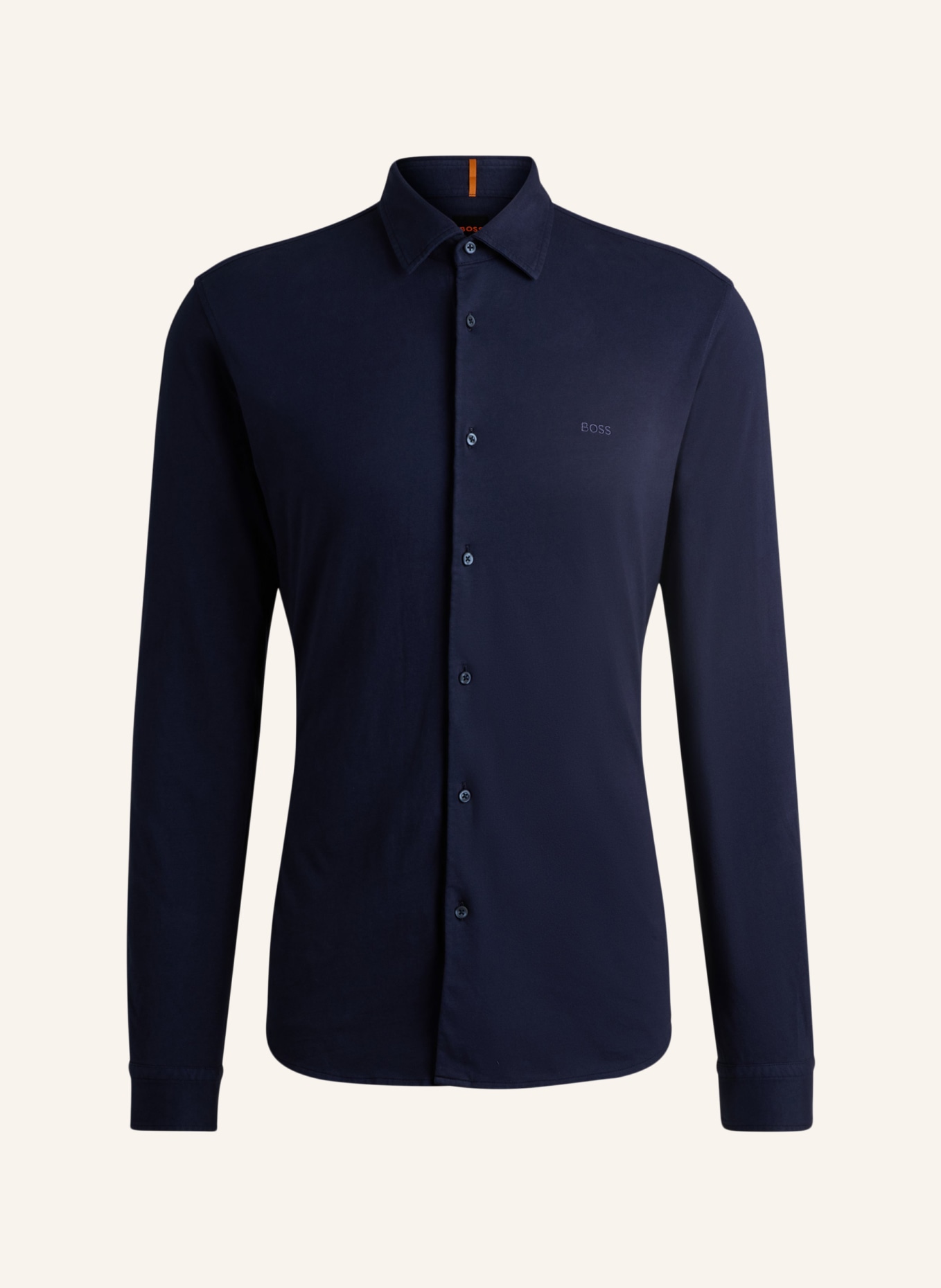 BOSS Casual Hemd MYSOFT_2_M Slim Fit, Farbe: DUNKELBLAU (Bild 1)