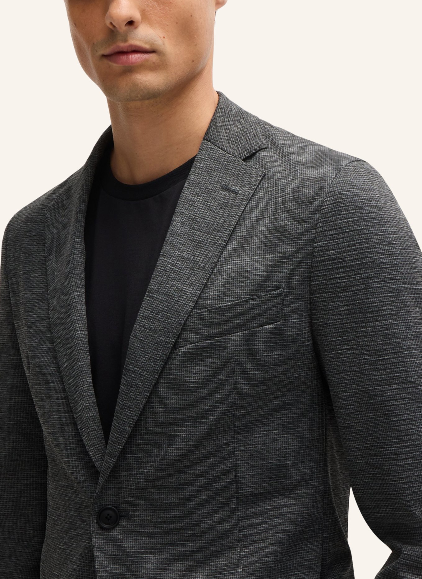 BOSS Blazer P-HANRY-J-WG-233 Slim Fit, Farbe: DUNKELGRAU (Bild 3)