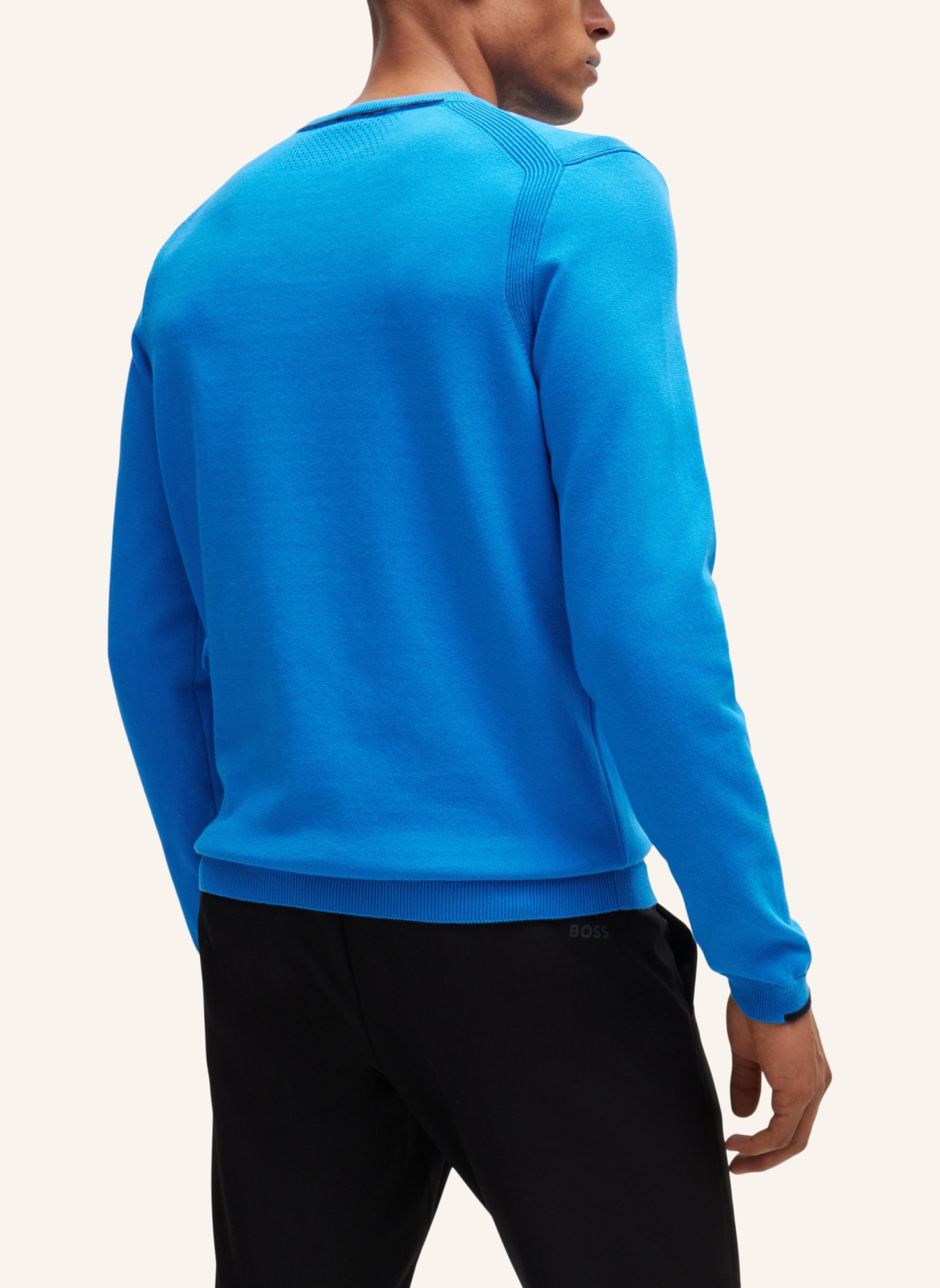 BOSS Pullover EVER-X_CN Regular Fit, Farbe: BLAU (Bild 2)