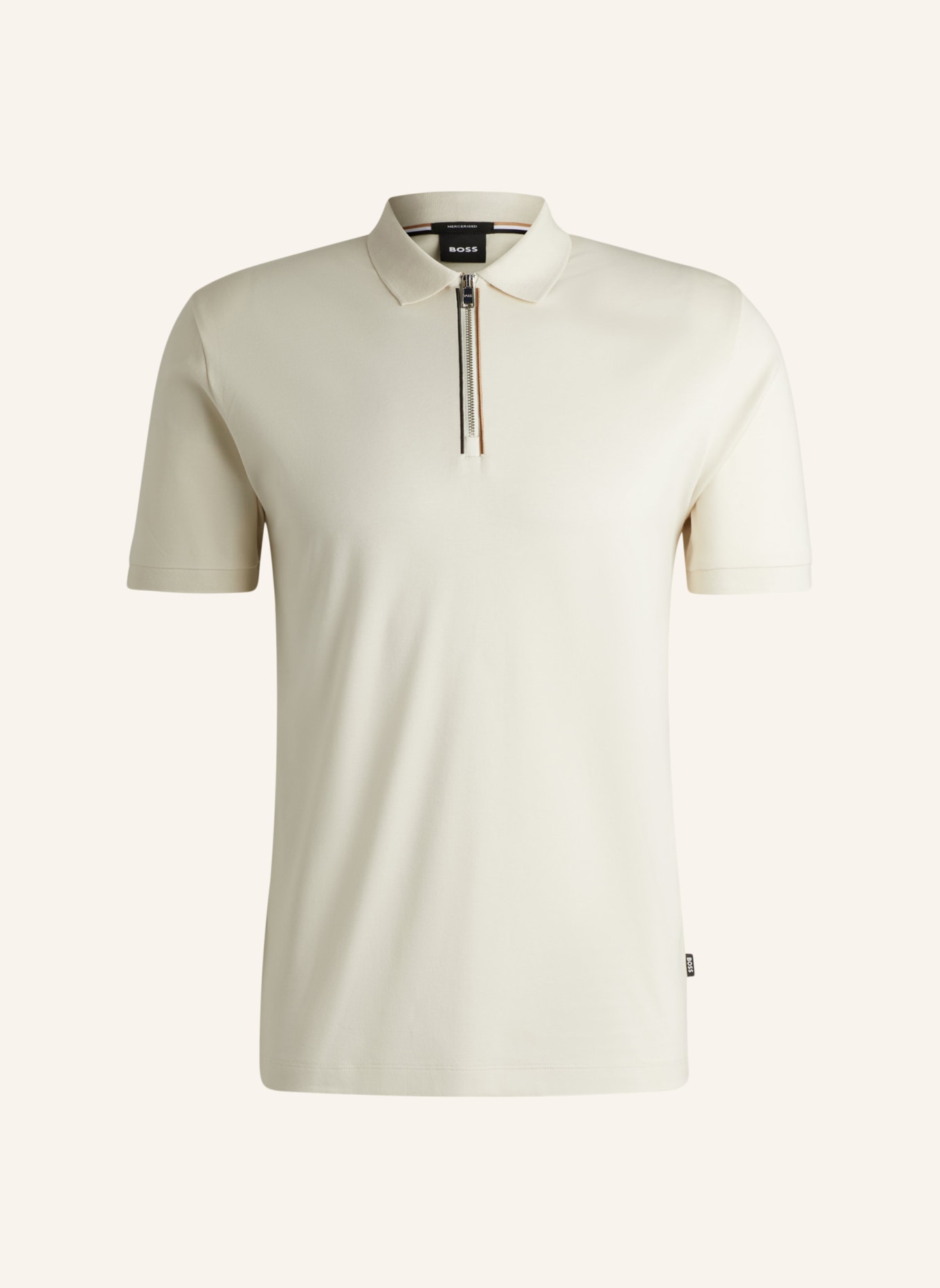 BOSS Poloshirt C-POLSTON 36 Slim Fit, Farbe: WEISS (Bild 1)