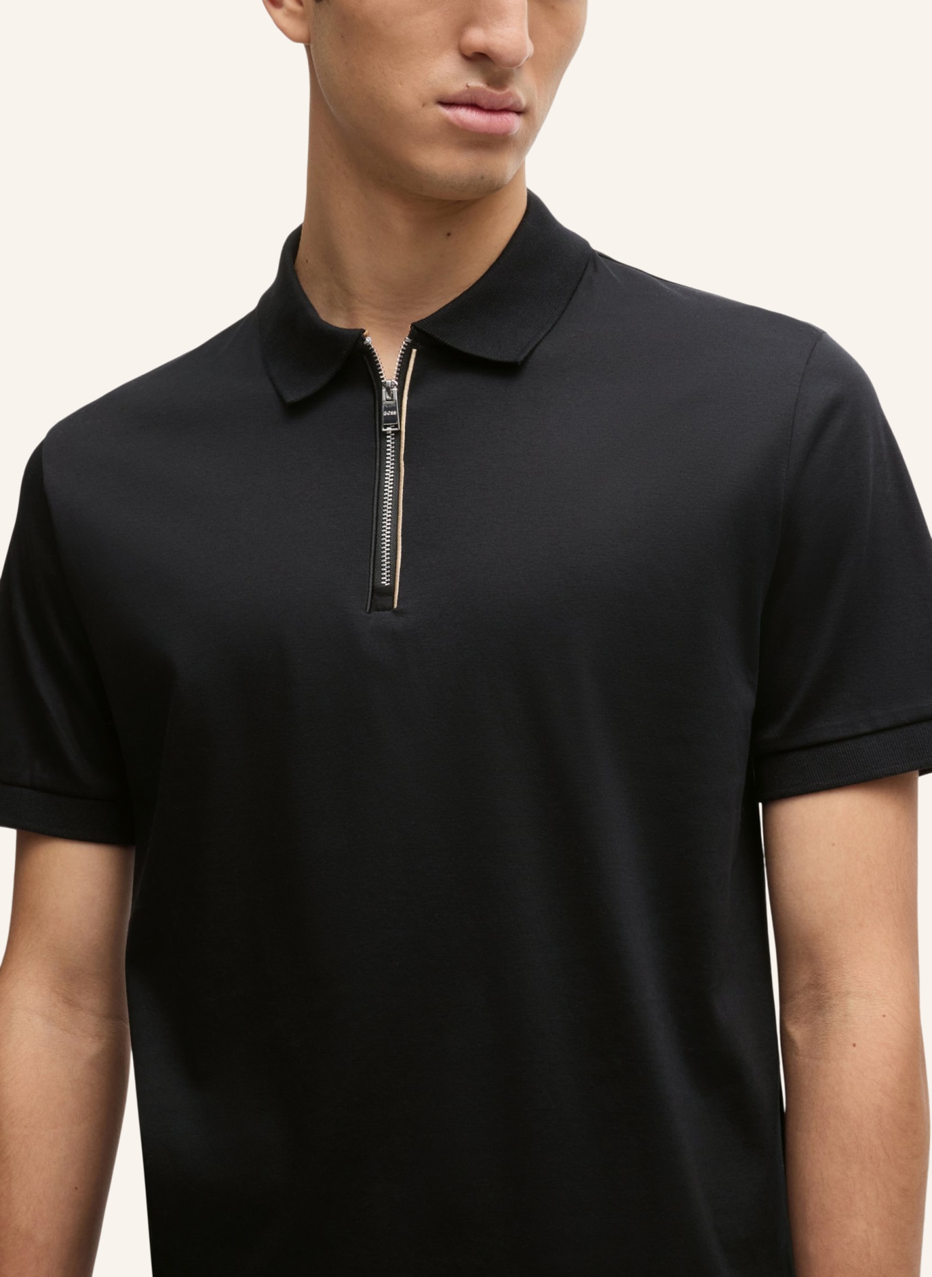 BOSS Poloshirt C-POLSTON 36 Slim Fit, Farbe: SCHWARZ (Bild 3)