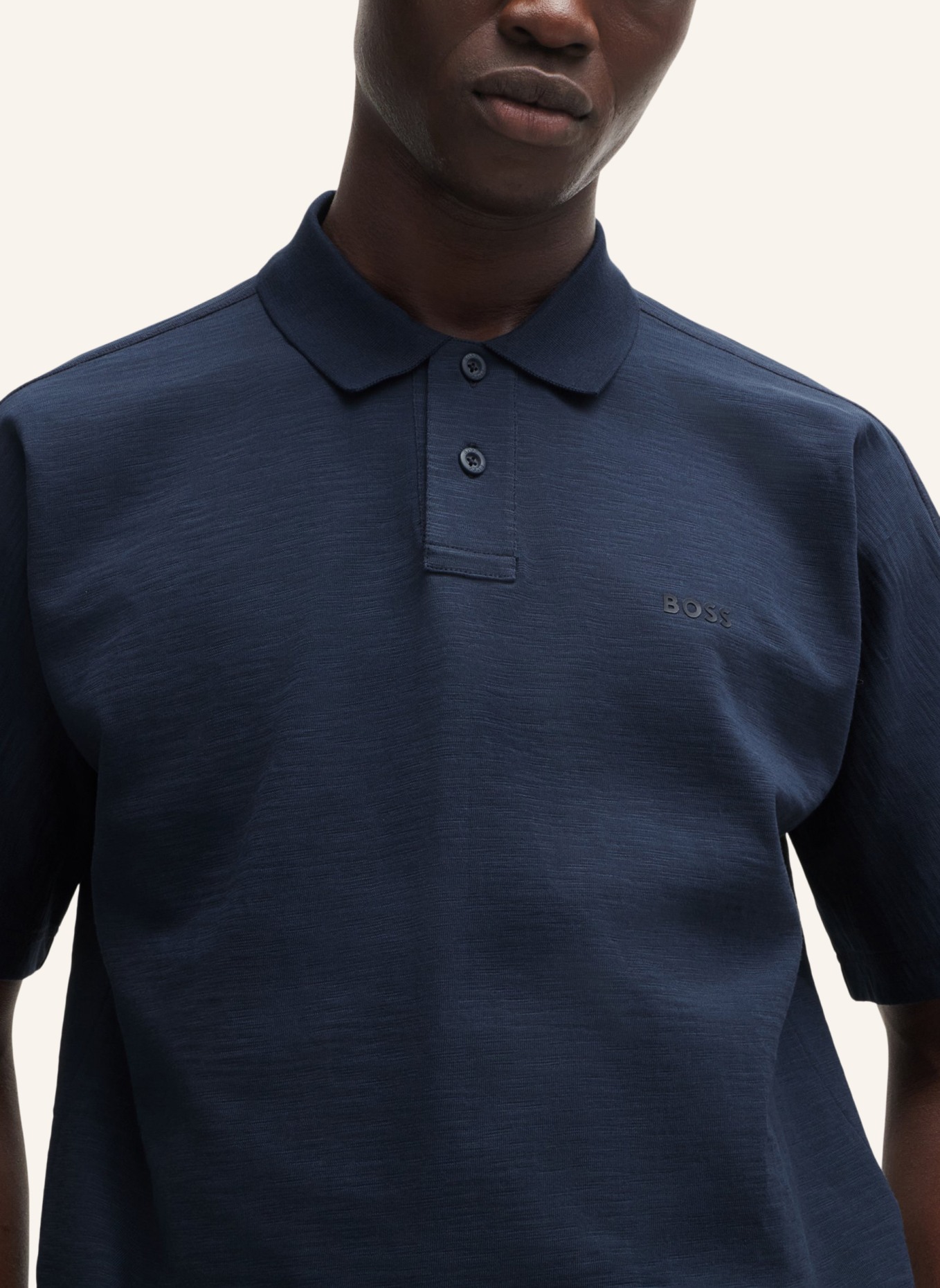 BOSS Poloshirt PEDENIM Regular Fit, Farbe: BLAU (Bild 3)