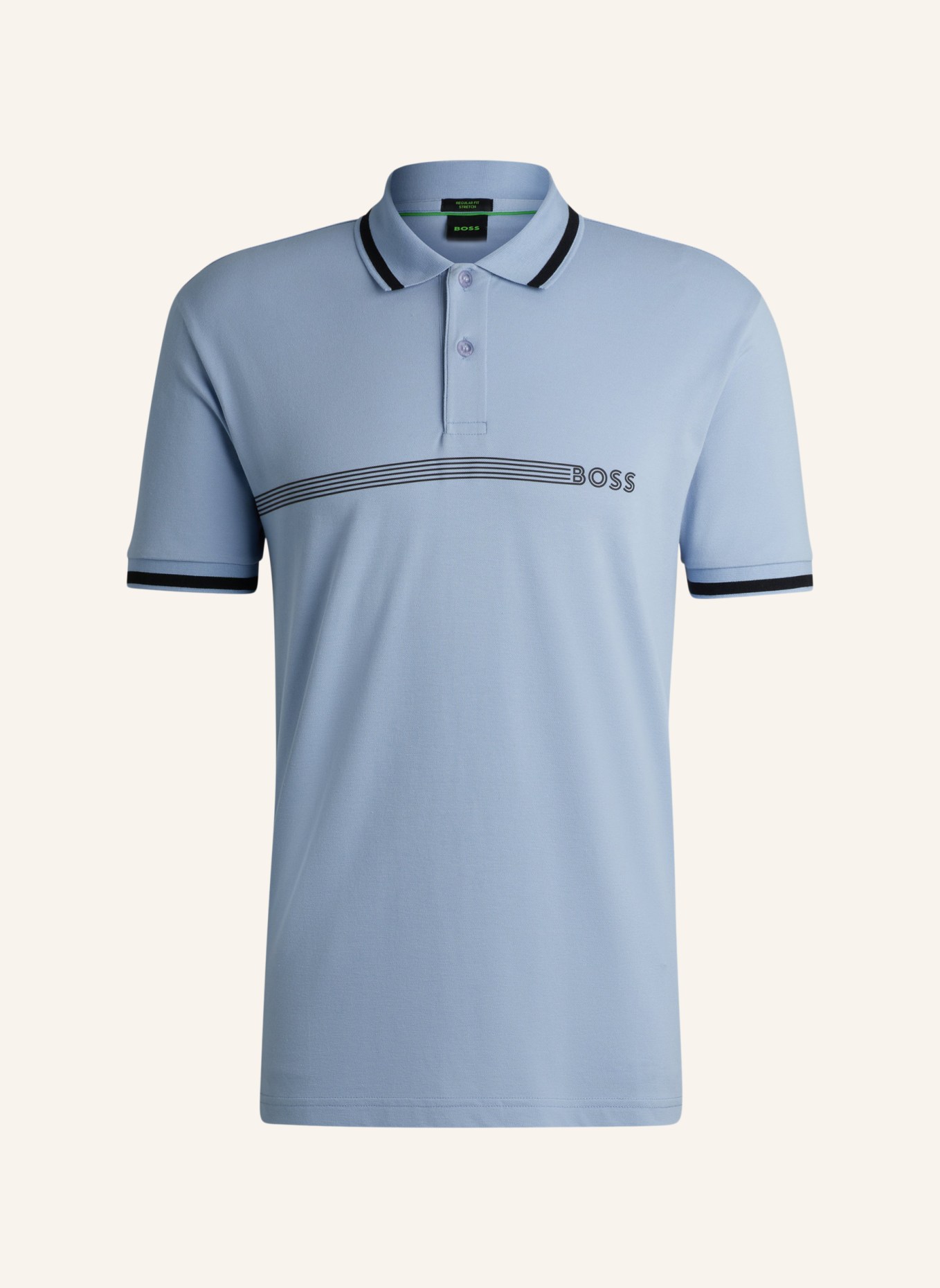 BOSS Poloshirt PADDY 1 Regular Fit, Farbe: BLAU (Bild 1)