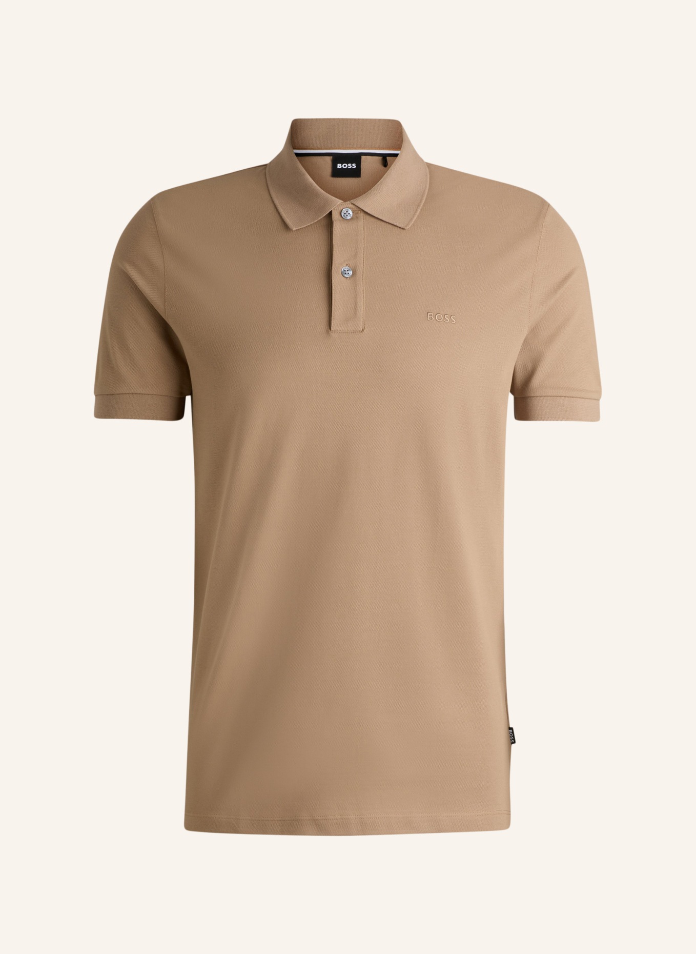 BOSS Poloshirt PALLAS Regular Fit, Farbe: BEIGE (Bild 1)