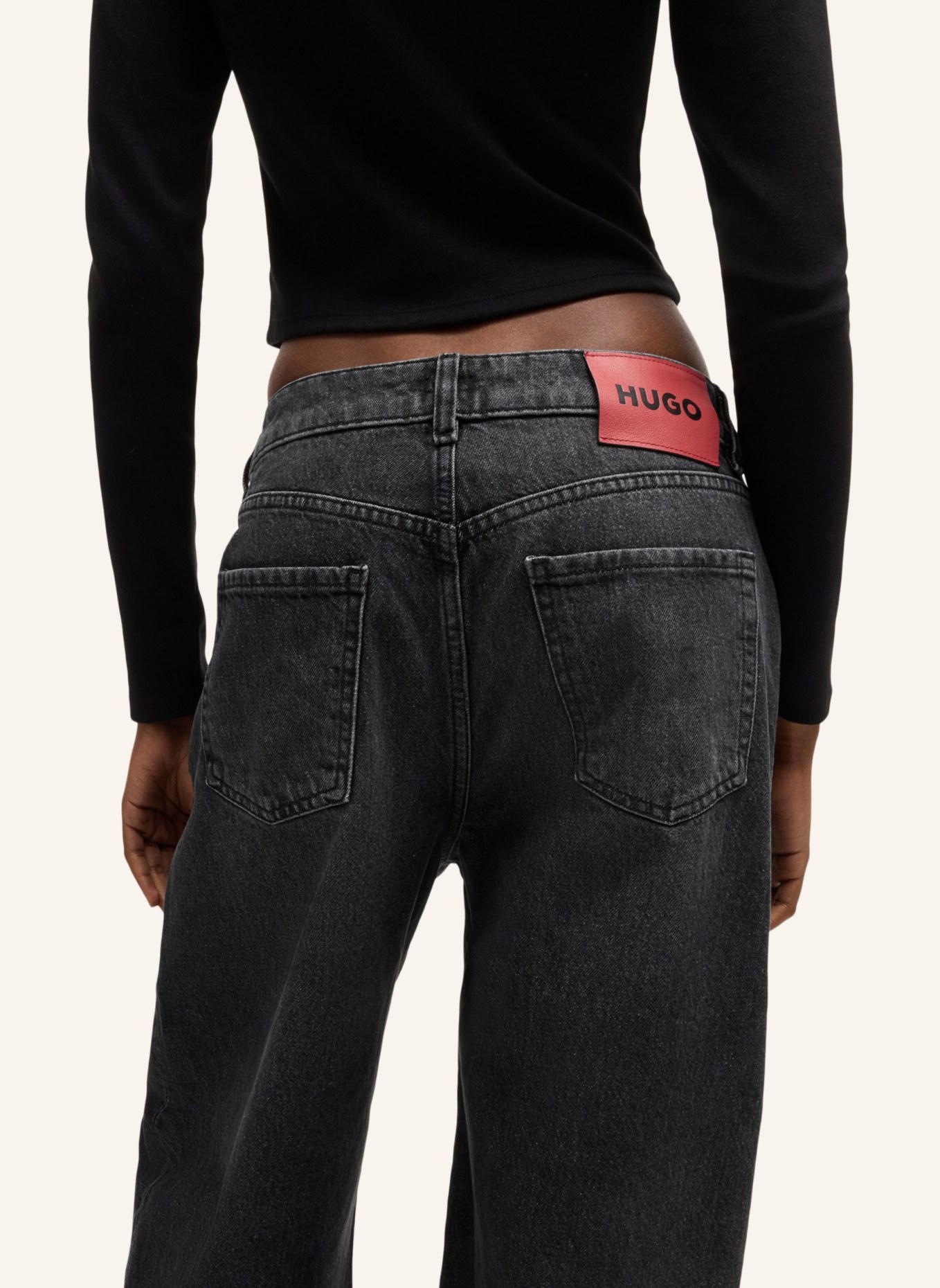 HUGO Jeans GIMINE Tapered Fit, Farbe: GRAU (Bild 4)