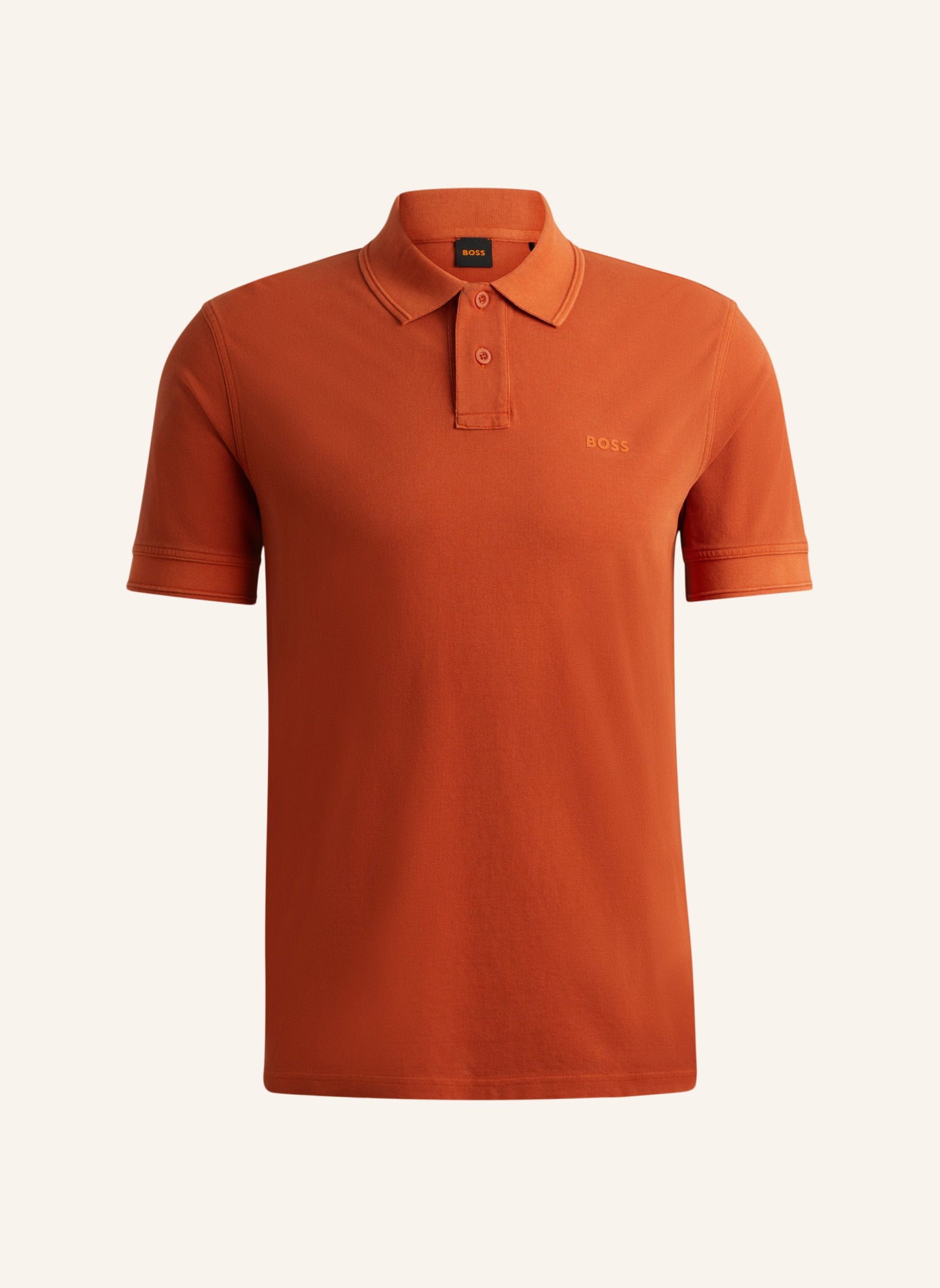 BOSS Poloshirt PRIME Regular Fit, Farbe: ORANGE (Bild 1)