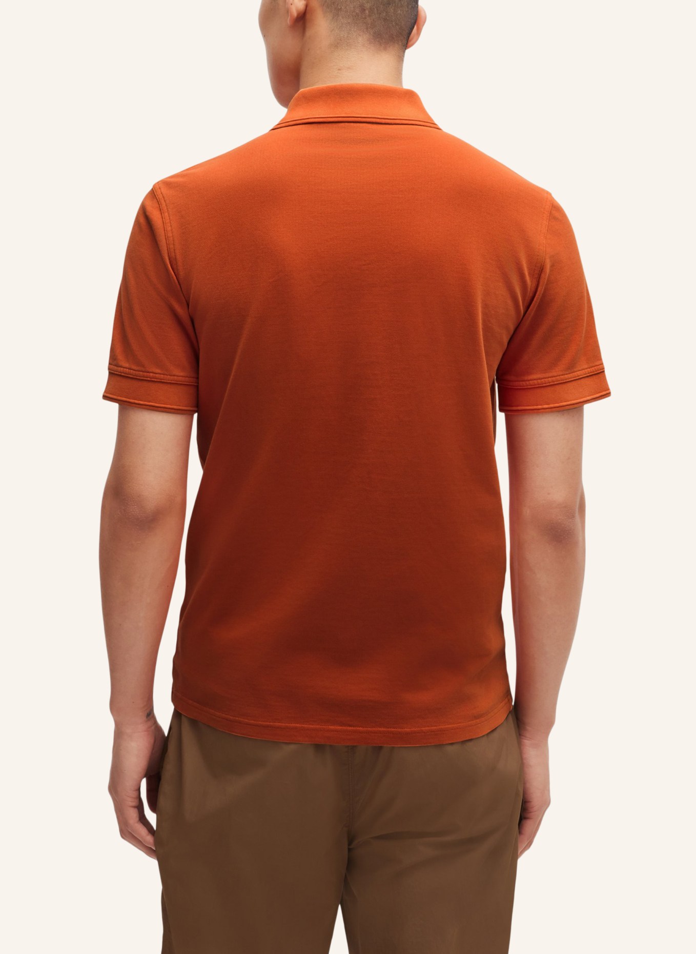 BOSS Poloshirt PRIME Regular Fit, Farbe: ORANGE (Bild 2)