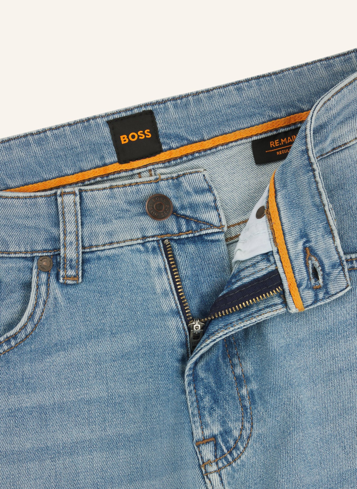 BOSS Jeans RE.MAINE BC Regular Fit, Farbe: BLAU (Bild 2)