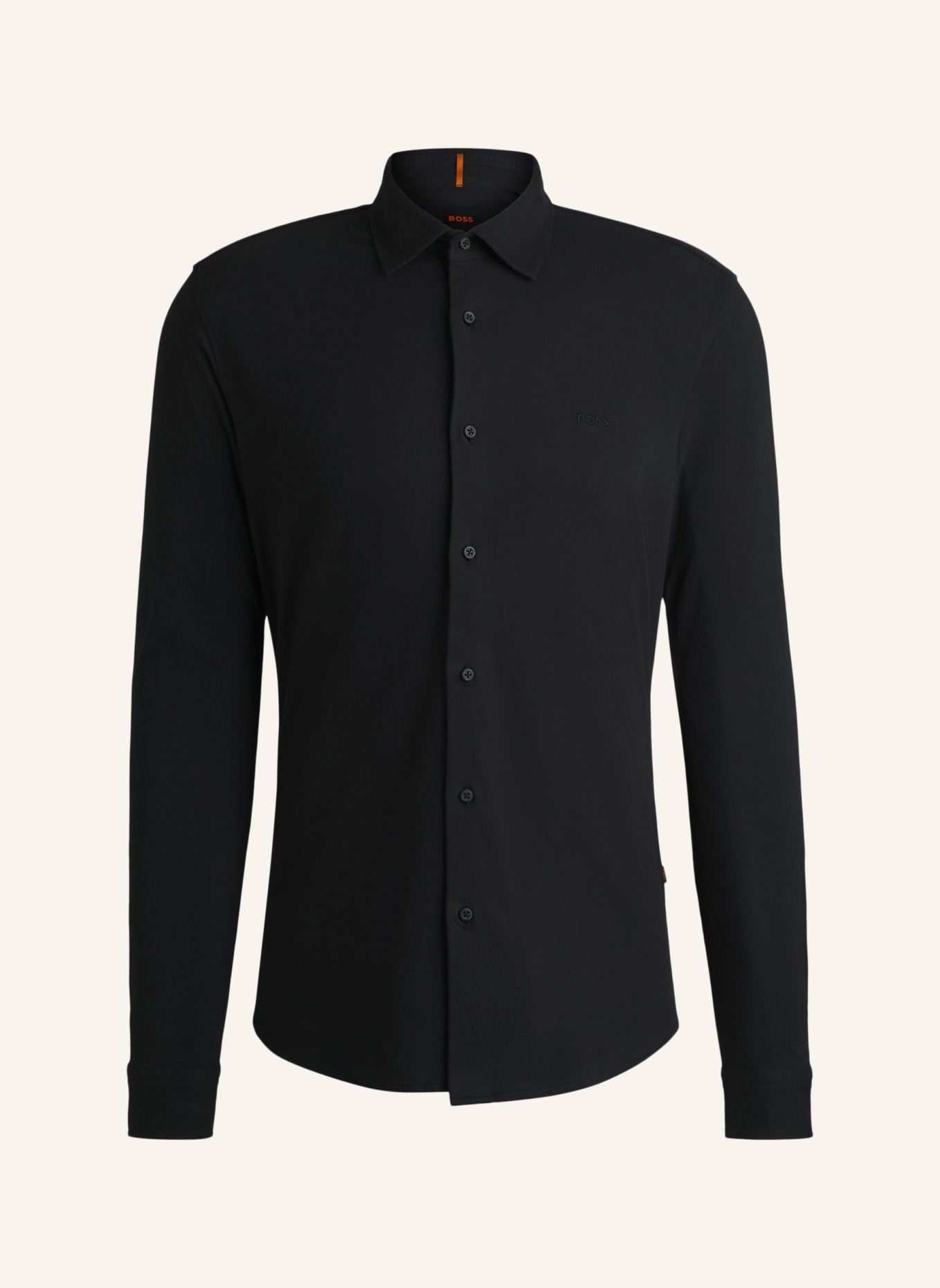 BOSS Casual Hemd MYSOFT_2_M Slim Fit, Farbe: SCHWARZ (Bild 1)