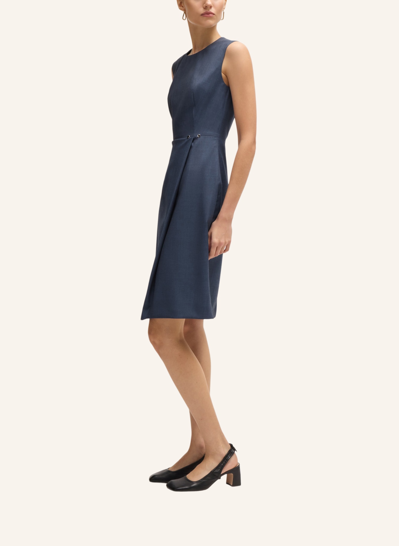 BOSS Business Kleid DATHEA Slim Fit, Farbe: BLAU (Bild 4)