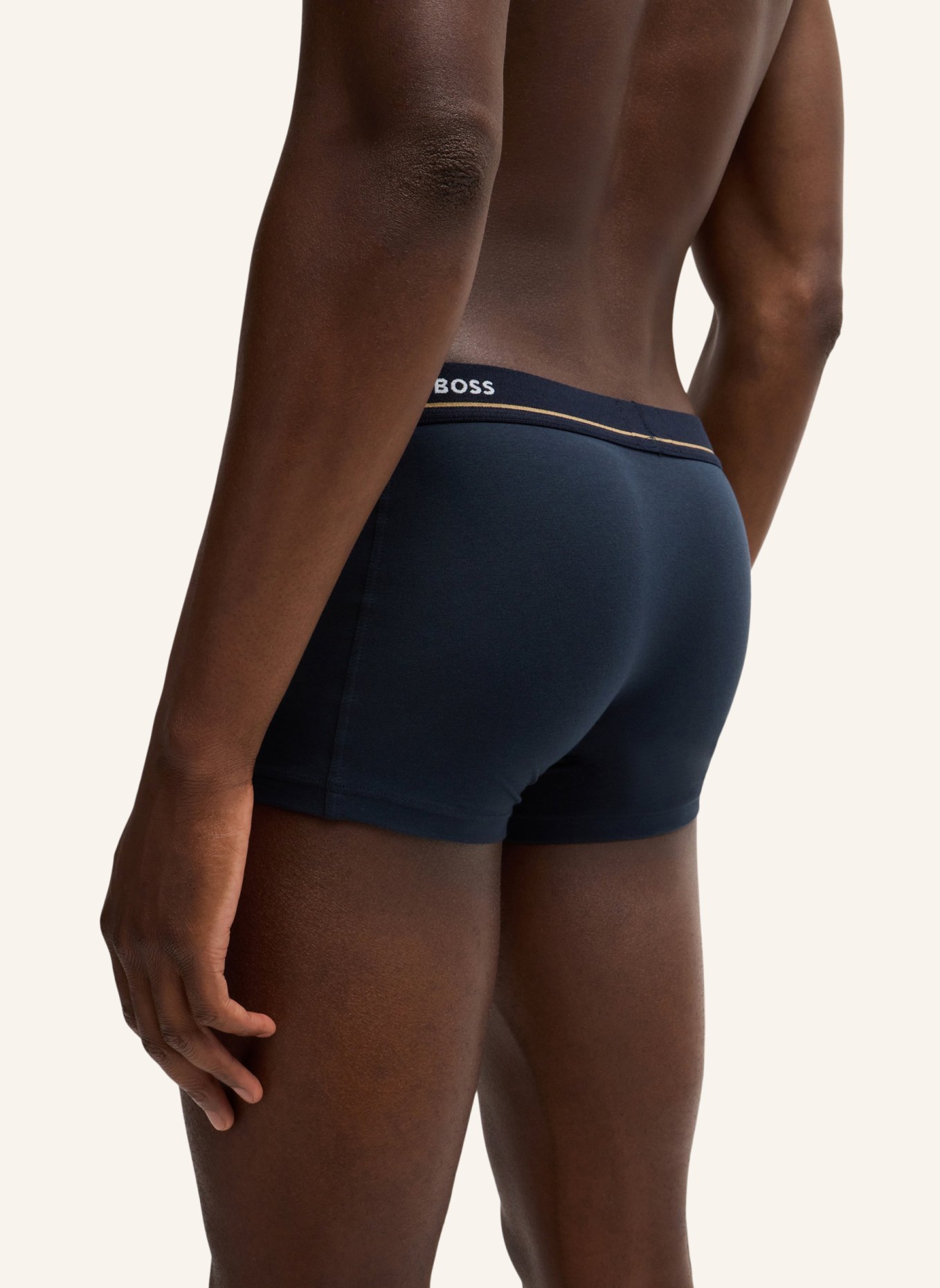 BOSS Boxershort TRUNK 5P ESSENTIAL, Farbe: DUNKELBLAU (Bild 3)