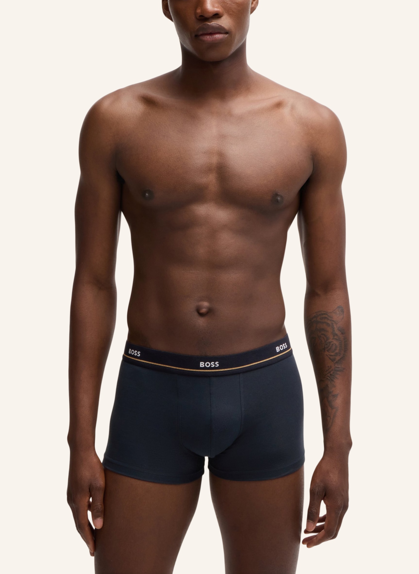 BOSS Boxershort TRUNK 5P ESSENTIAL, Farbe: DUNKELBLAU (Bild 5)