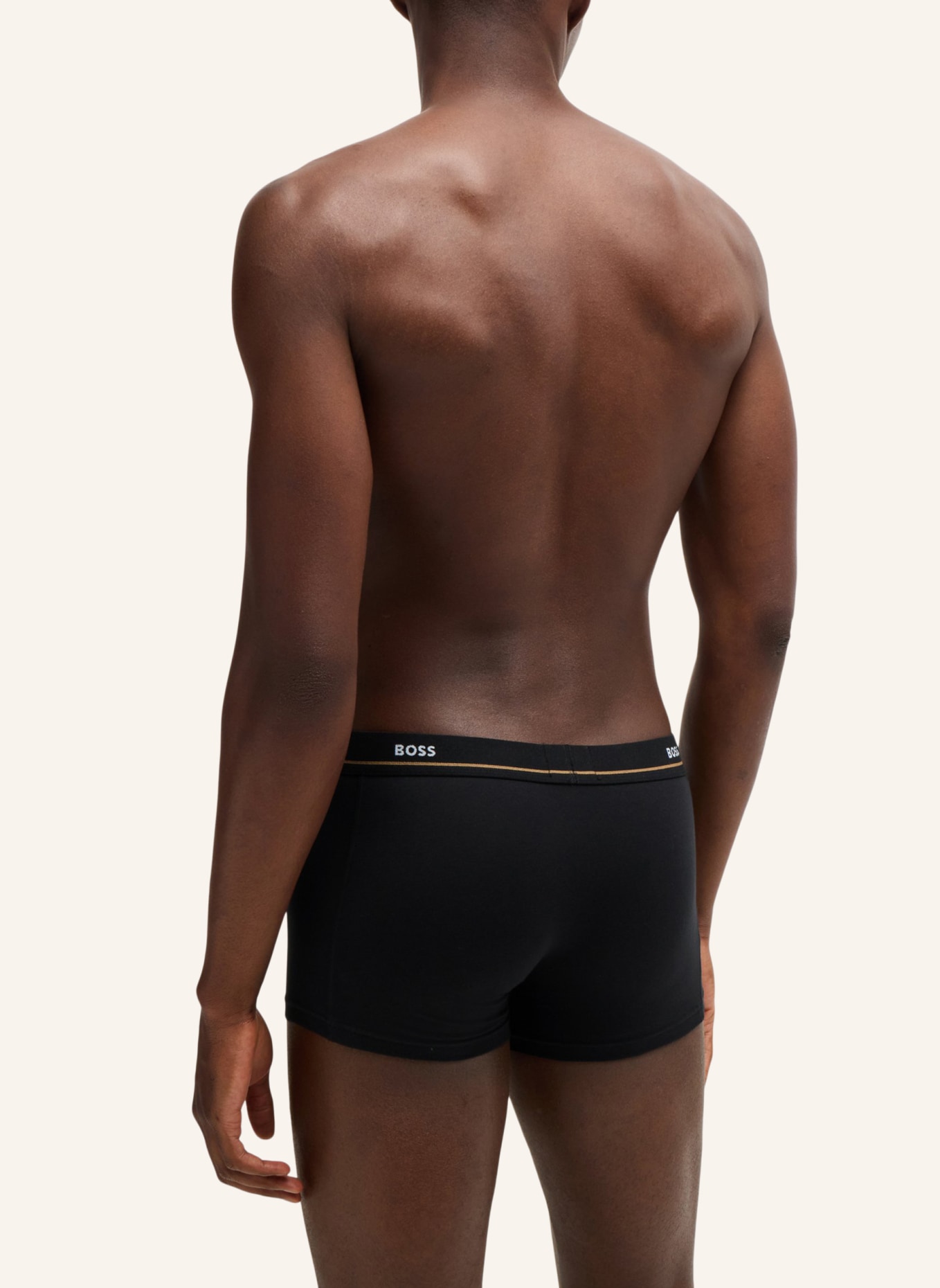 BOSS Boxershort TRUNK 5P ESSENTIAL, Farbe: SCHWARZ (Bild 2)