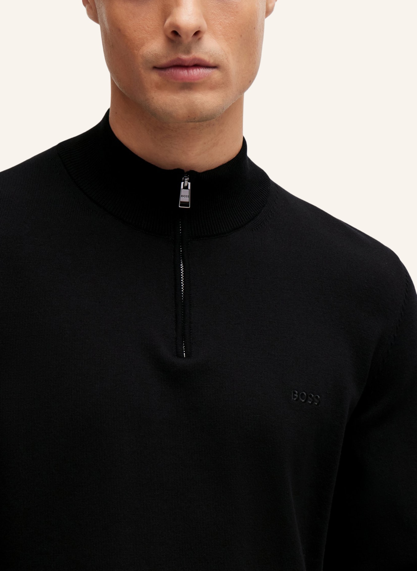 BOSS Pullover PADRO-L Regular Fit, Farbe: SCHWARZ (Bild 3)