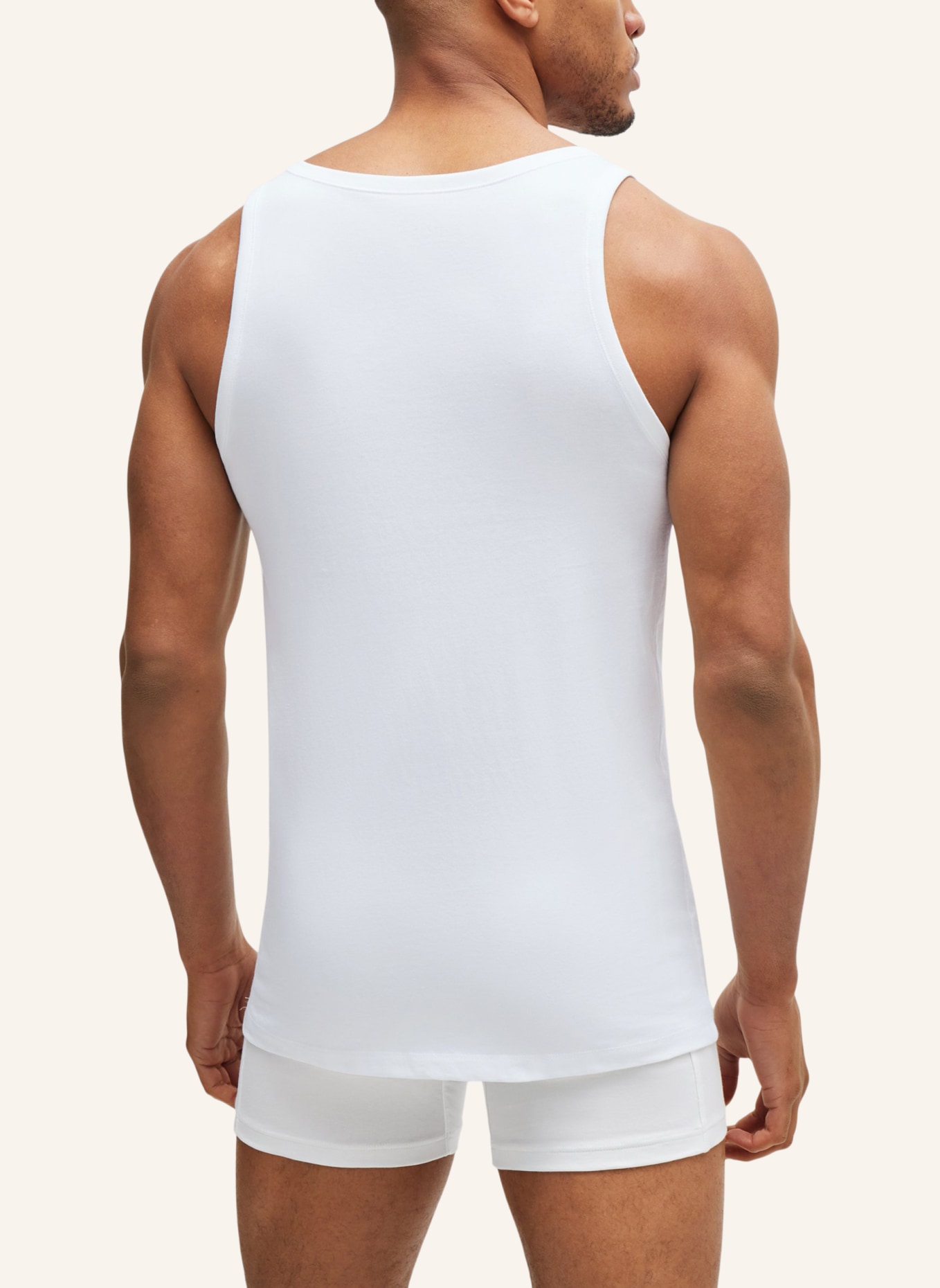 BOSS Unterwäsche Top TANK TOP 3P CLASSIC Regular Fit, Farbe: WEISS (Bild 2)