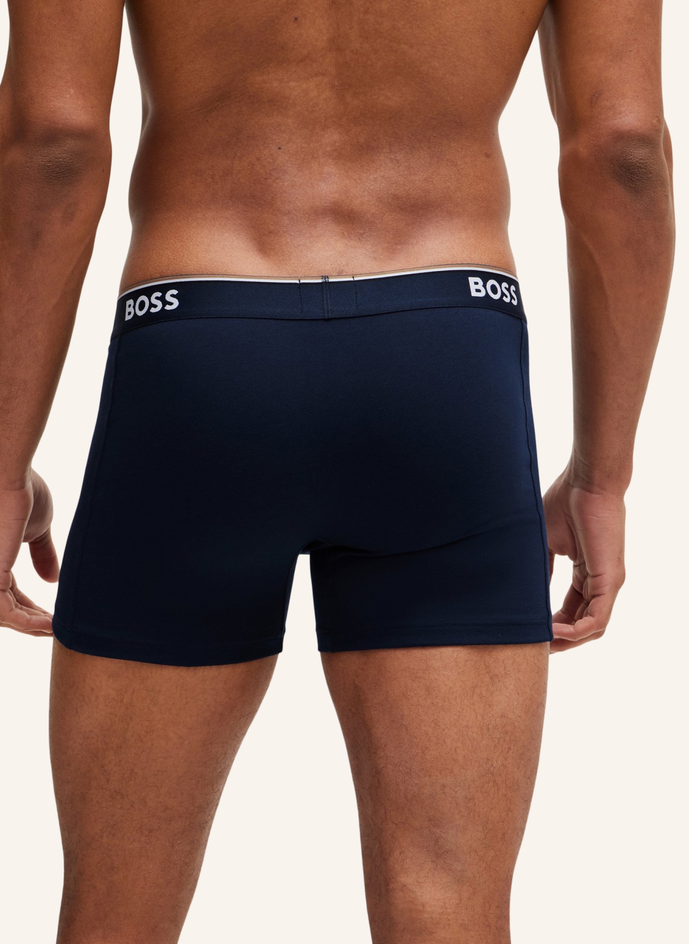 BOSS Boxershort BOXERBR 3P POWER, Farbe: BLAU (Bild 4)