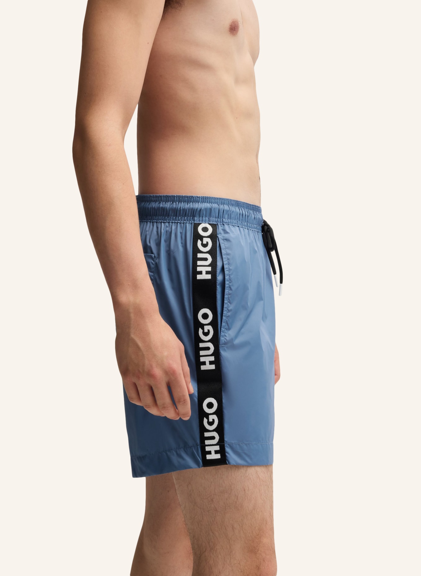 HUGO Badeshort FAB, Farbe: BLAU (Bild 3)