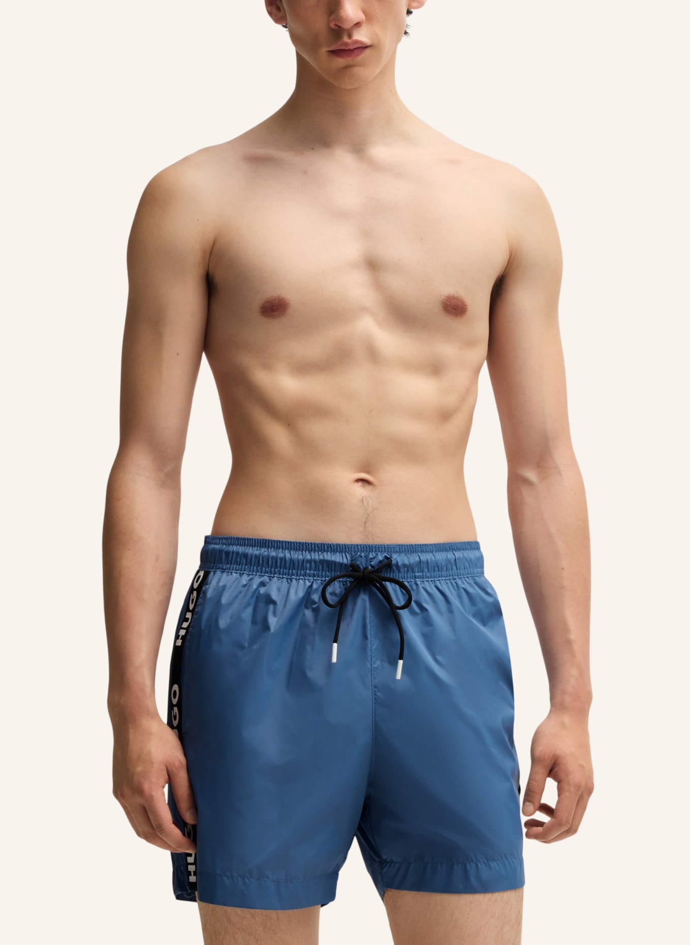 HUGO Badeshort FAB, Farbe: BLAU (Bild 4)