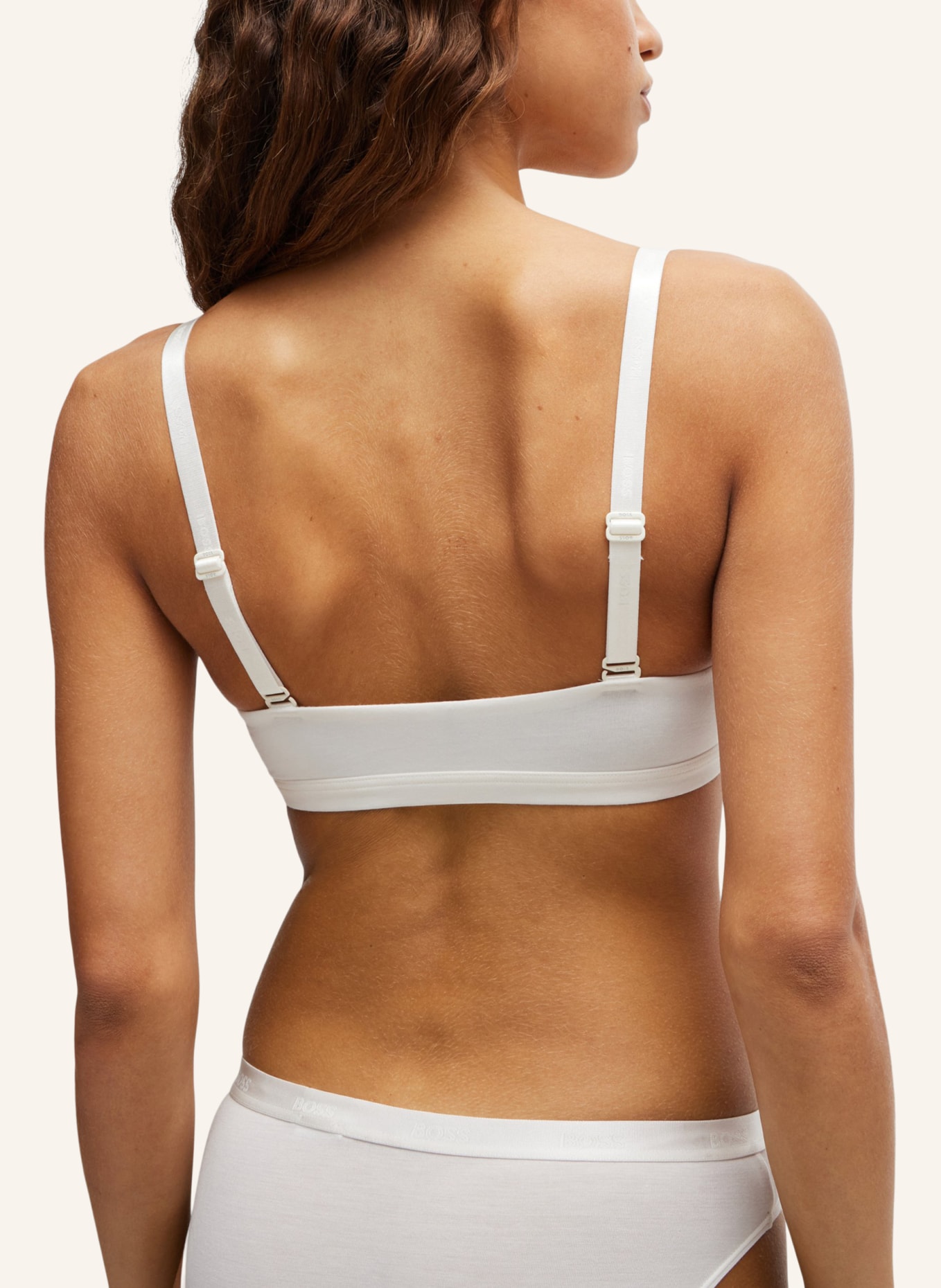 BOSS Bh BRALETTE PADDED CI, Farbe: WEISS (Bild 4)