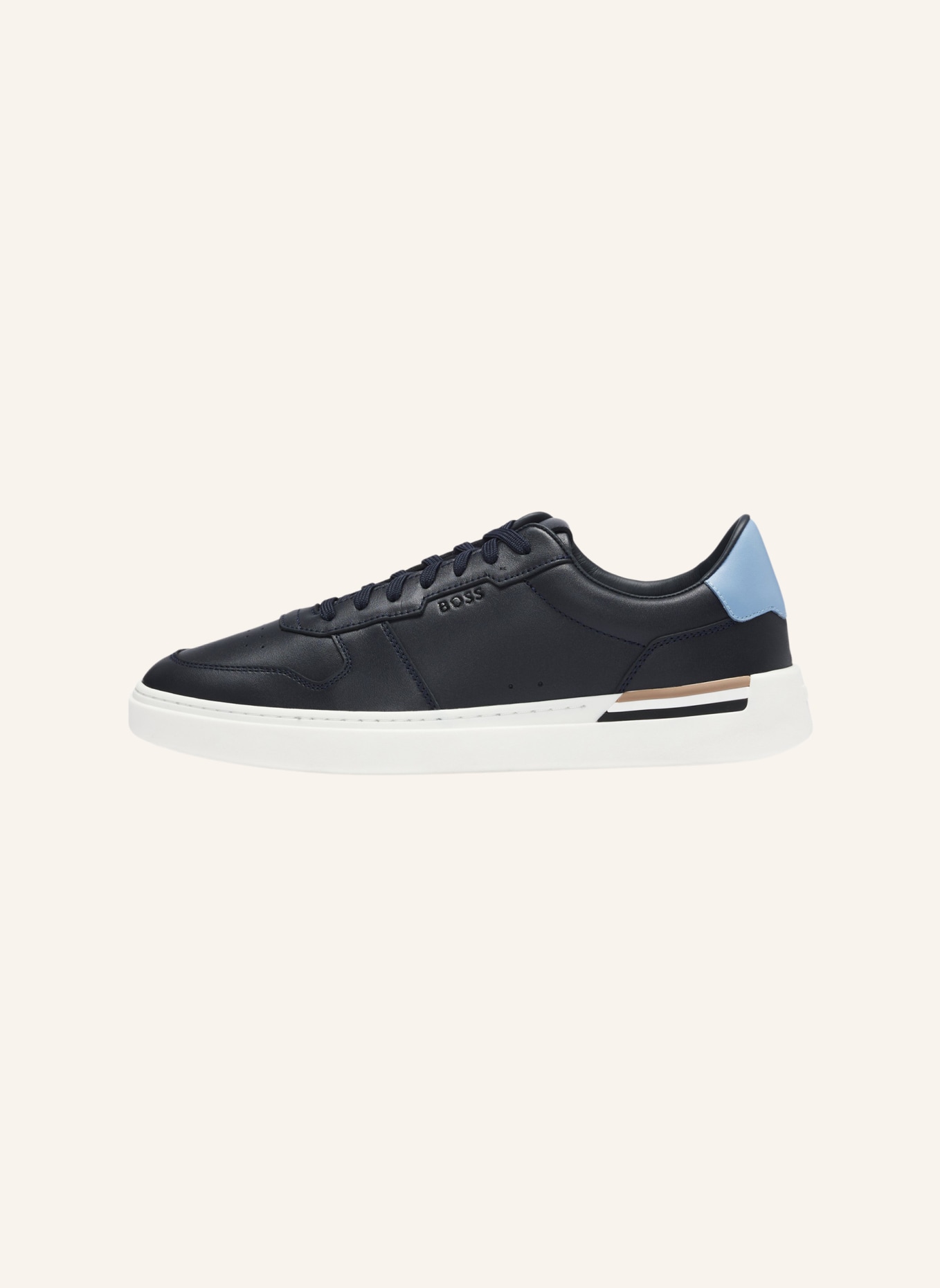 BOSS Sneaker CLINT_TENN_LTVP, Farbe: BLAU (Bild 3)