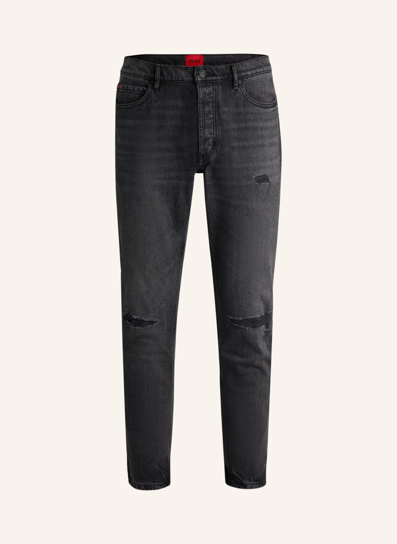 HUGO Jeans HUGO 634 Tapered Fit, Farbe: DUNKELGRAU (Bild 1)