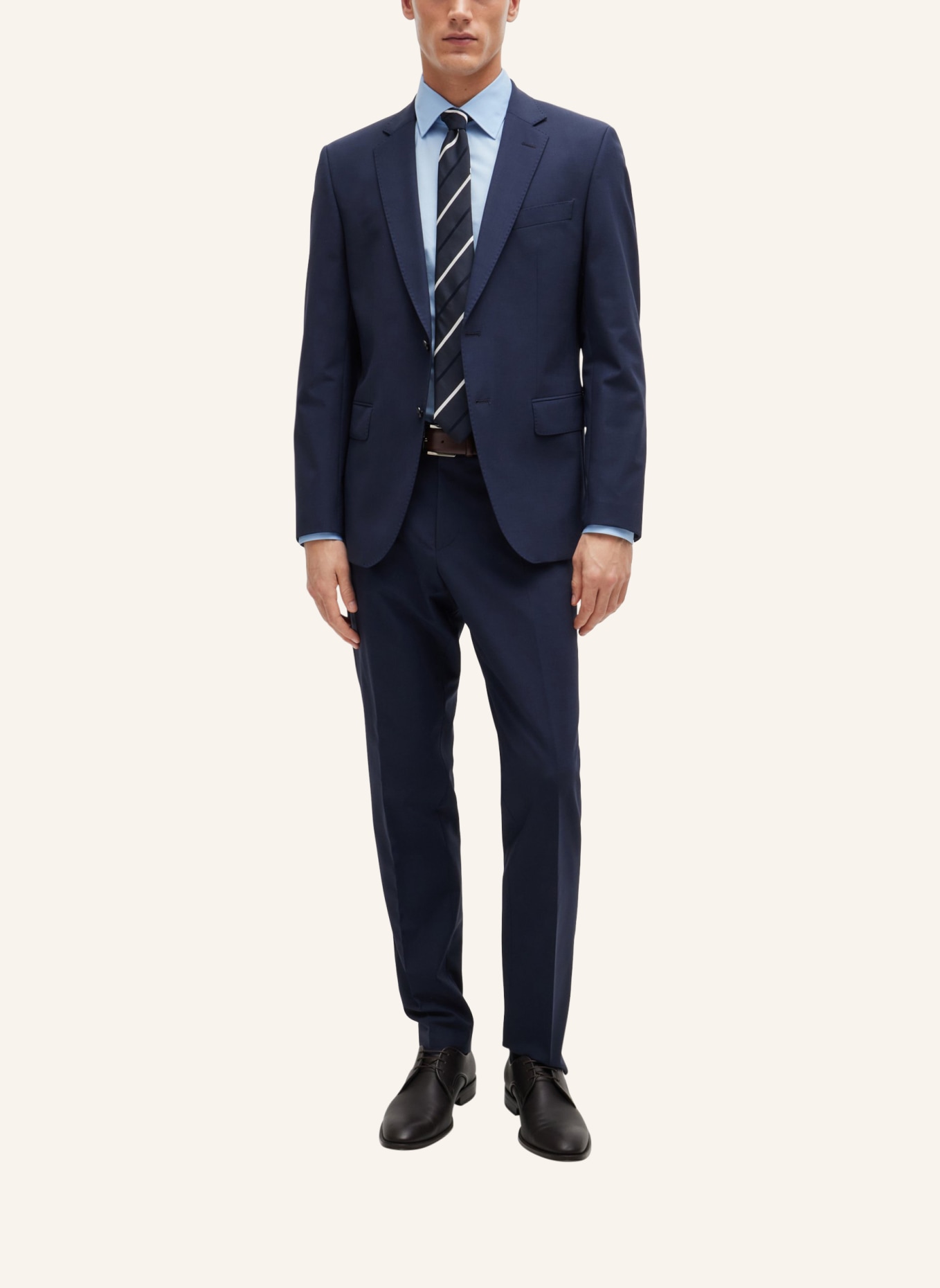 BOSS Business Hemd H-HANK-KENT-C3-214 Slim Fit, Farbe: HELLBLAU (Bild 6)