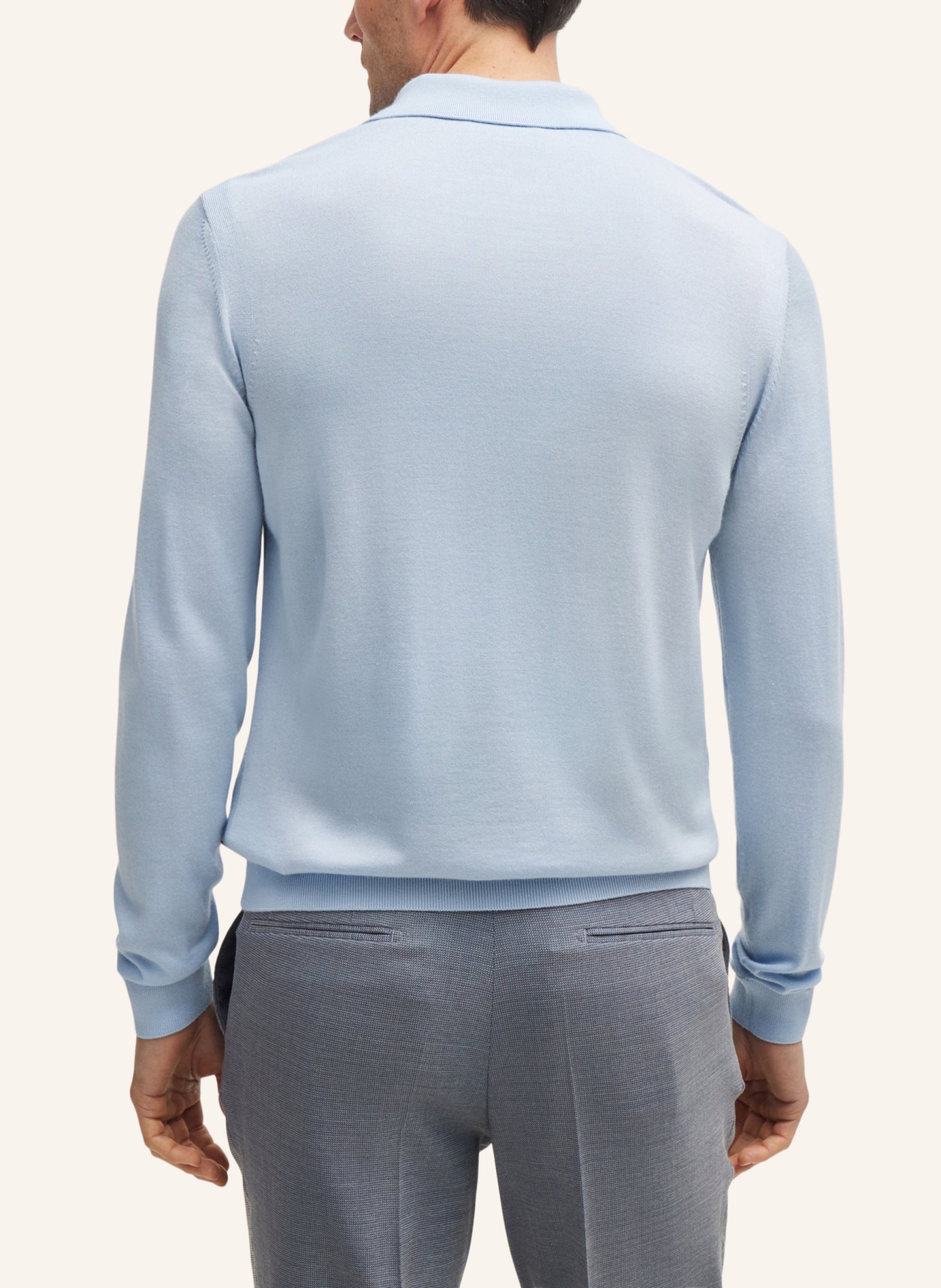 BOSS Pullover L-OVIO Regular Fit, Farbe: BLAU (Bild 2)