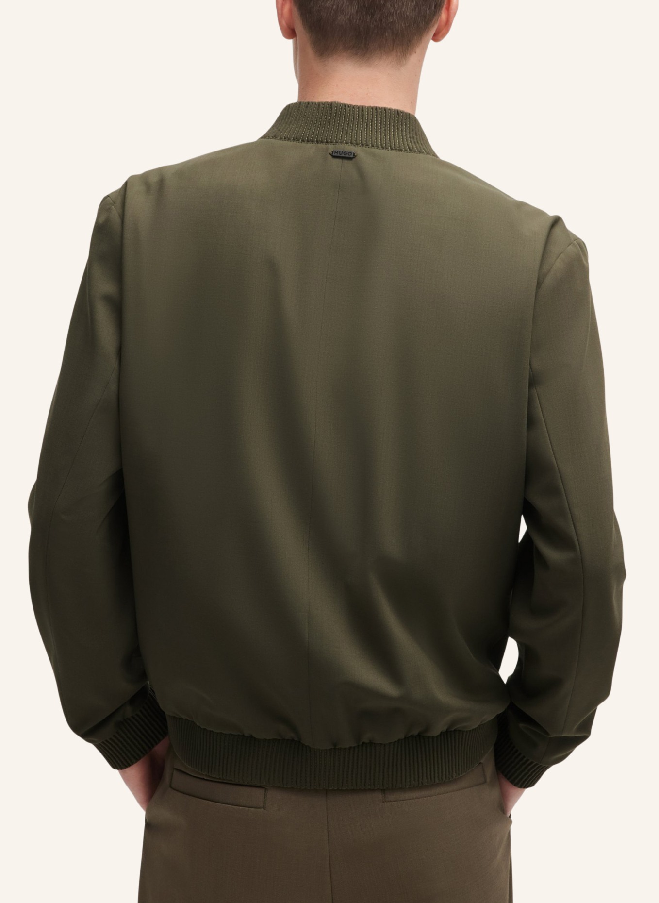 HUGO Blazer UKASHI232X Slim Fit, Farbe: KHAKI (Bild 2)