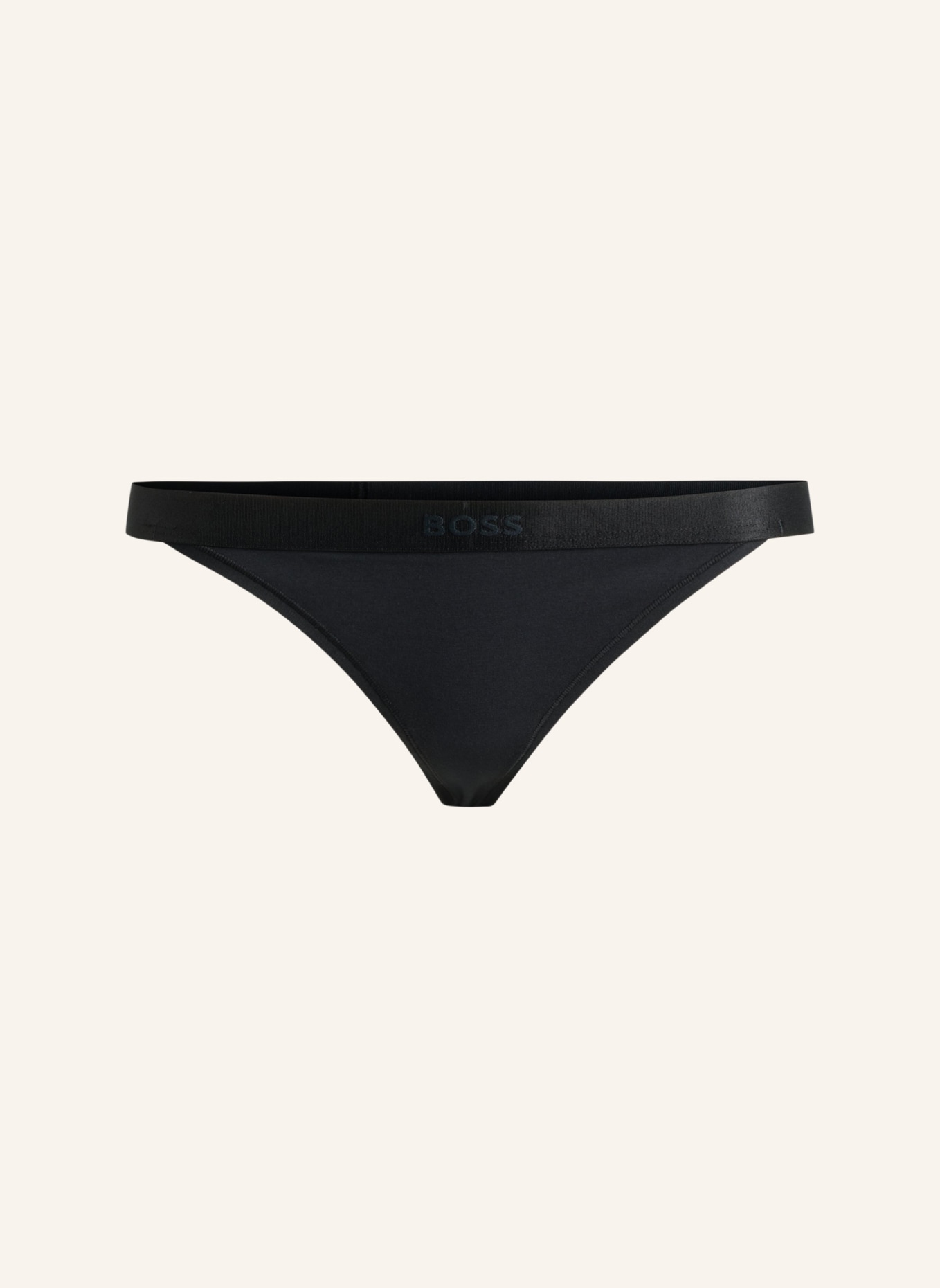 BOSS Slip STRING BEA, Farbe: SCHWARZ (Bild 1)