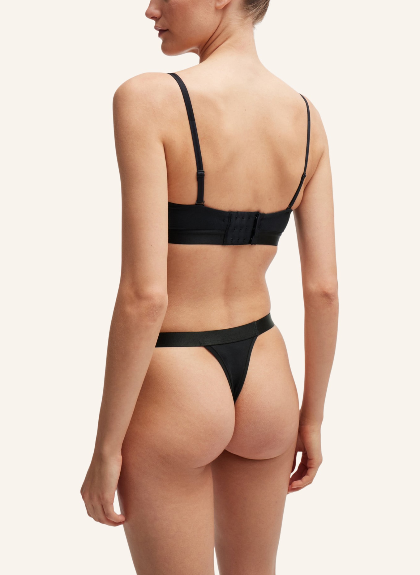 BOSS Slip STRING BEA, Farbe: SCHWARZ (Bild 2)