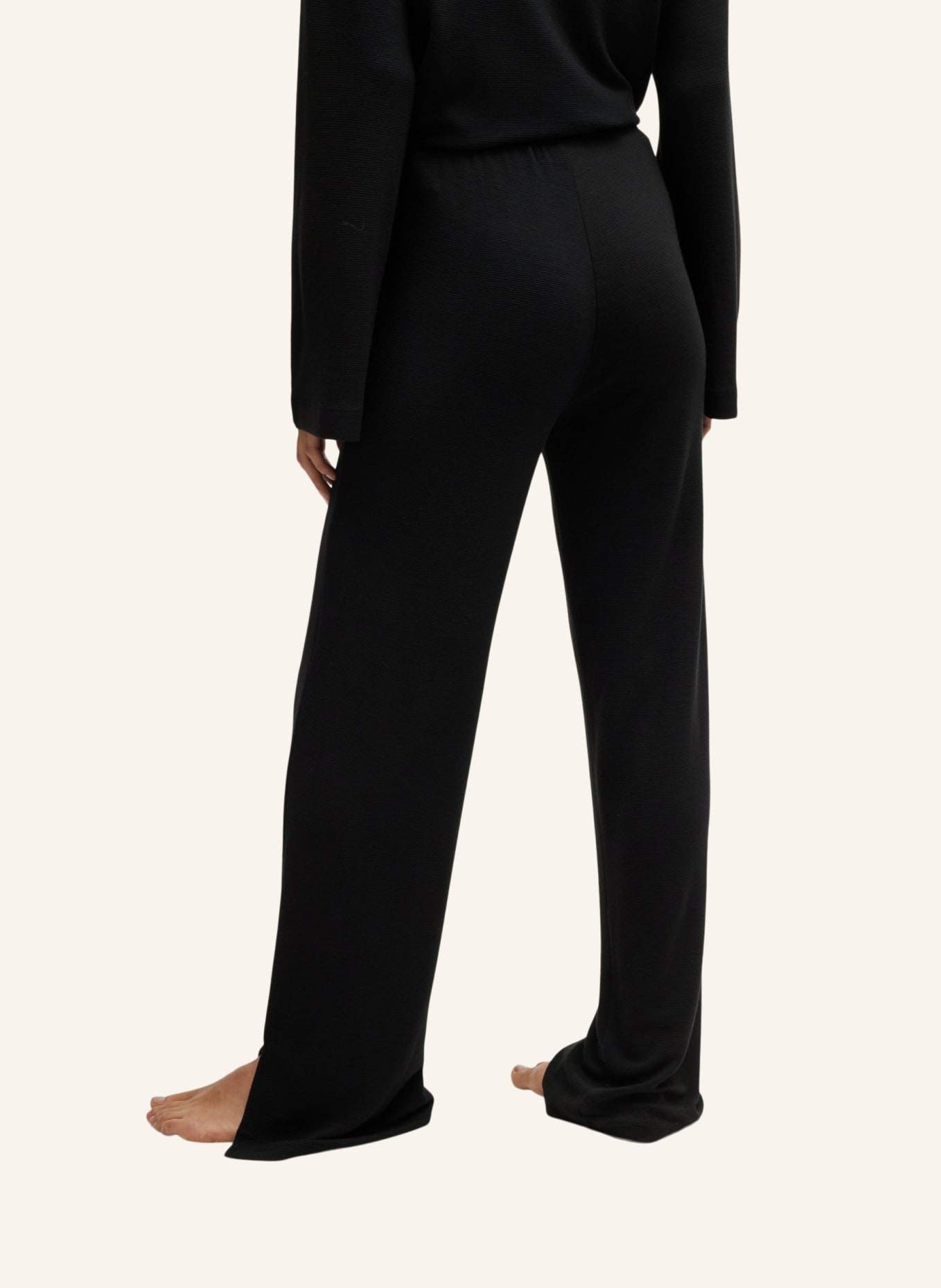 BOSS Loungewear Unterteil BLAIR_PANTS CW, Farbe: SCHWARZ (Bild 2)