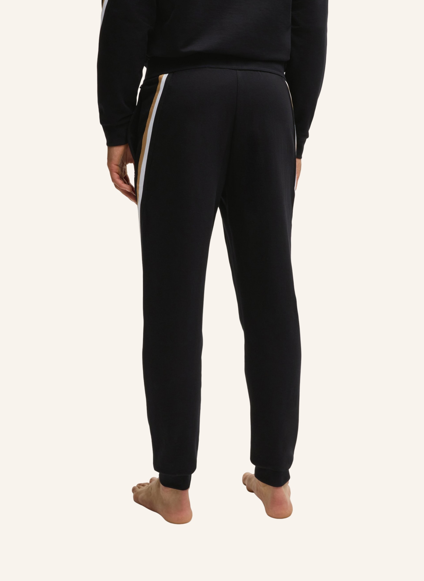 BOSS Loungewear Unterteil ICONIC PANTS, Farbe: SCHWARZ (Bild 2)