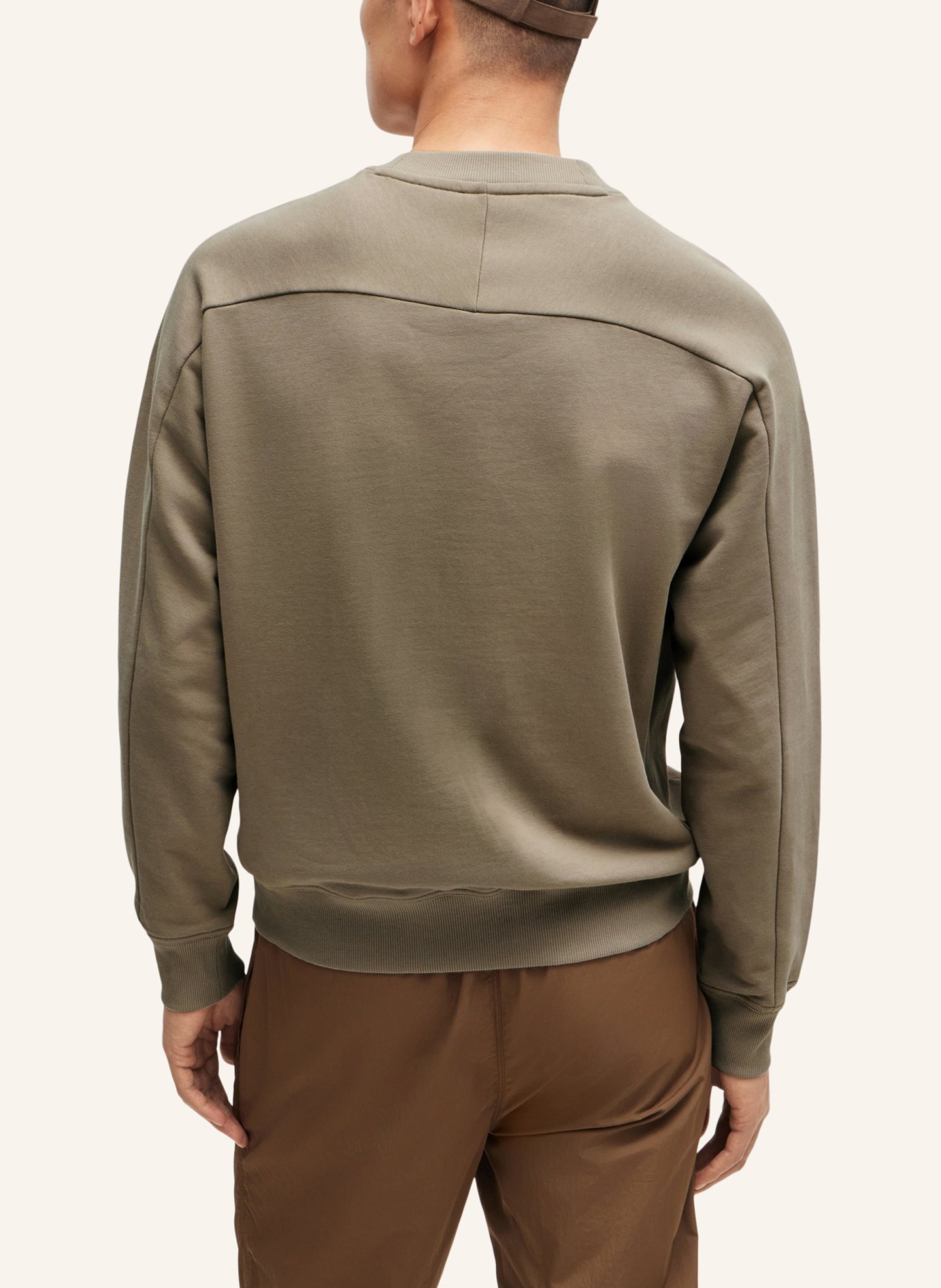 BOSS Sweatshirt WE_POCKETCARGO Relaxed Fit, Farbe: BRAUN (Bild 2)