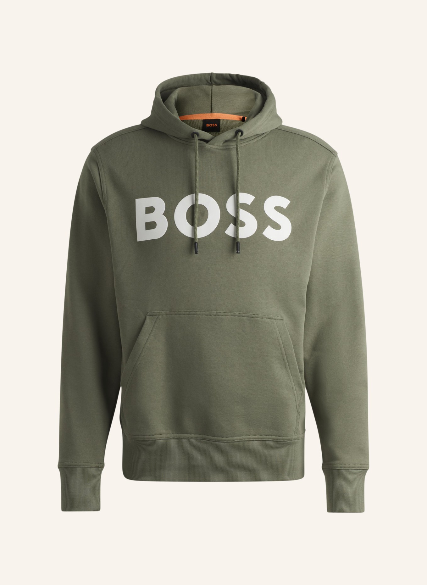 BOSS Sweatshirt WEBASIC_HOOD Relaxed Fit, Farbe: GRÜN (Bild 1)