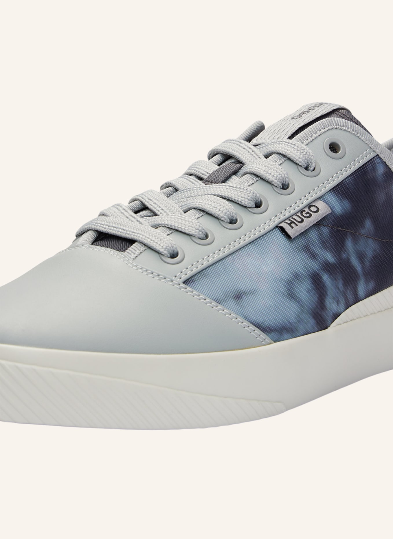 HUGO Sneaker DYER_TENN_SMOKE, Farbe: GRAU (Bild 2)