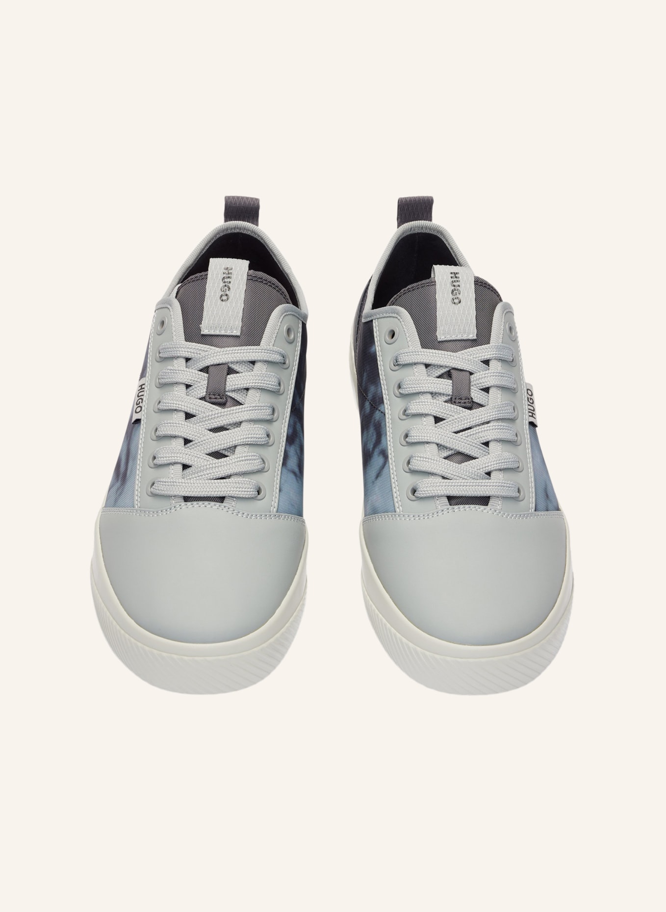 HUGO Sneaker DYER_TENN_SMOKE, Farbe: GRAU (Bild 6)